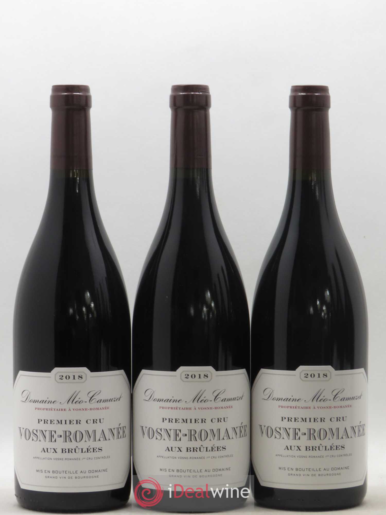 Vosne-Romanée 1er Cru Aux Brûlées Méo-Camuzet (Domaine) 2018 - Lot de 6 bouteilles - 3