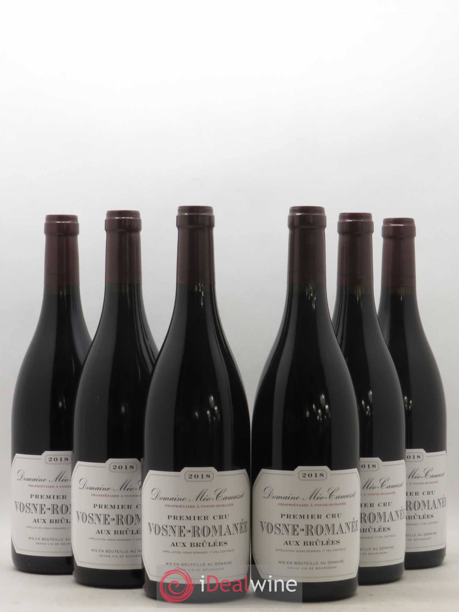 Vosne-Romanée 1er Cru Aux Brûlées Méo-Camuzet (Domaine) 2018 - Lot de 6 bouteilles - 0