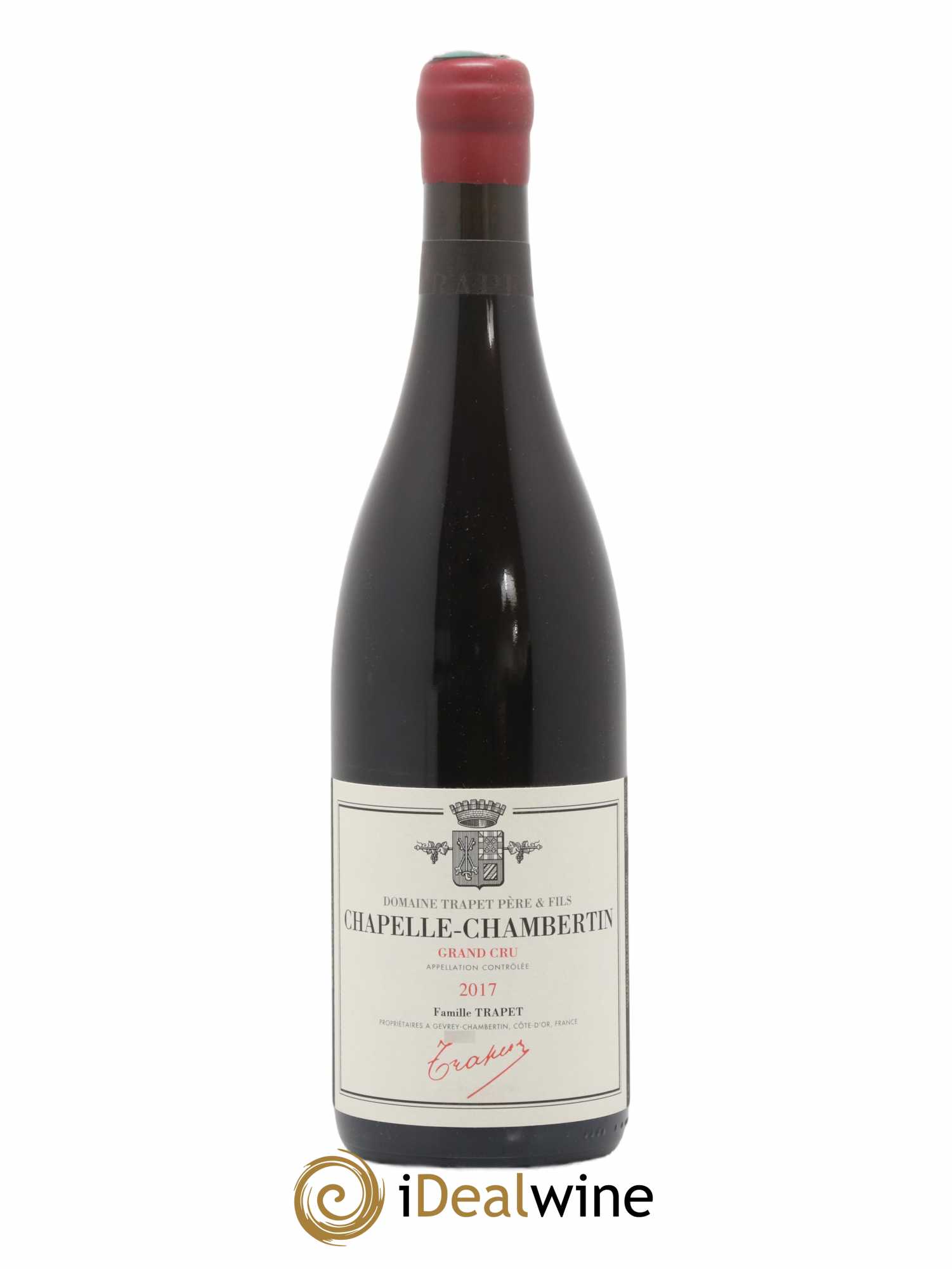 Chapelle-Chambertin Grand Cru Domaine Trapet 2017 - Lot de 1 bouteille - 0