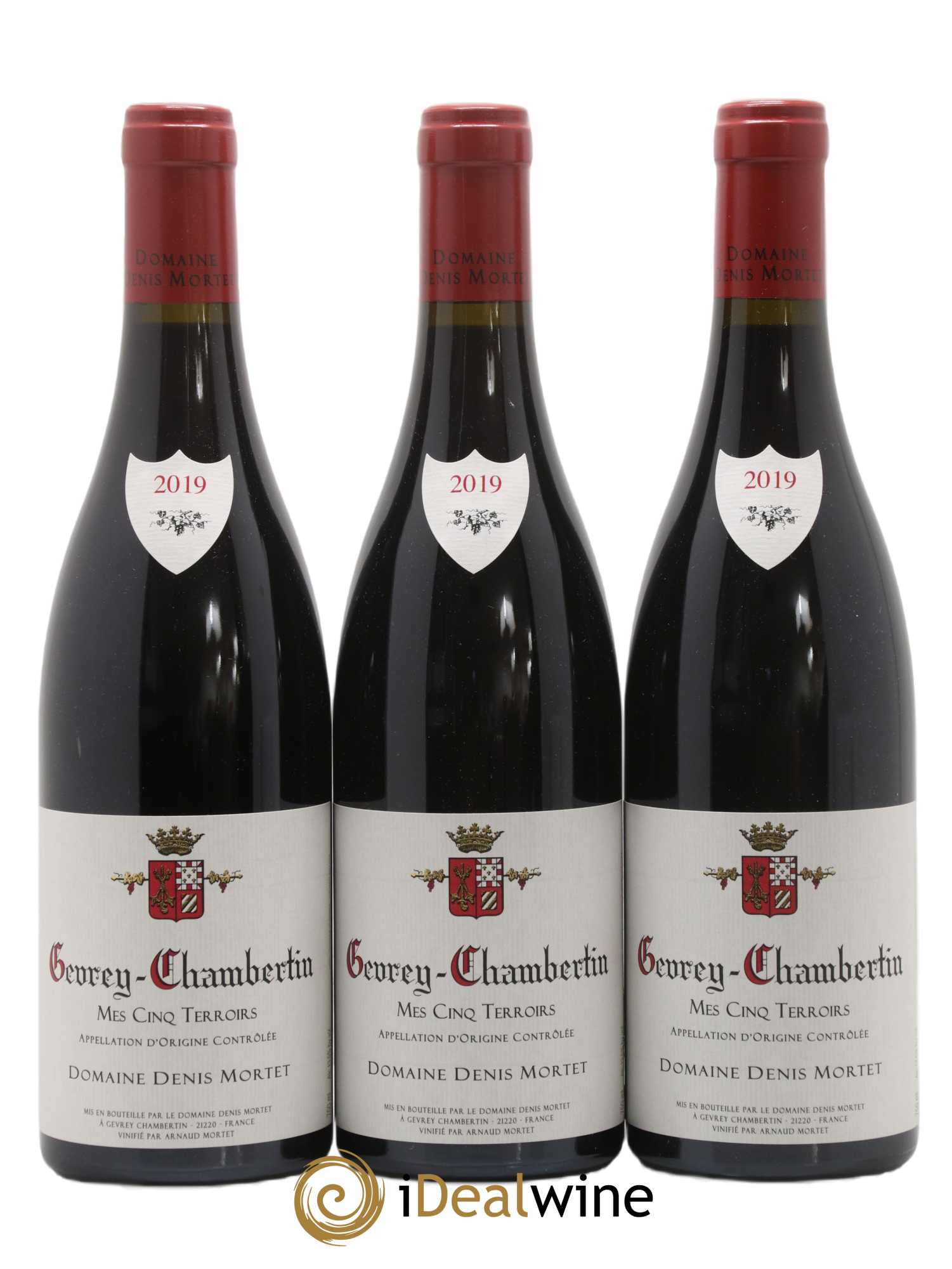 Gevrey-Chambertin Mes Cinq Terroirs Denis Mortet (Domaine) 2019 - Lot de 3 bouteilles - 0