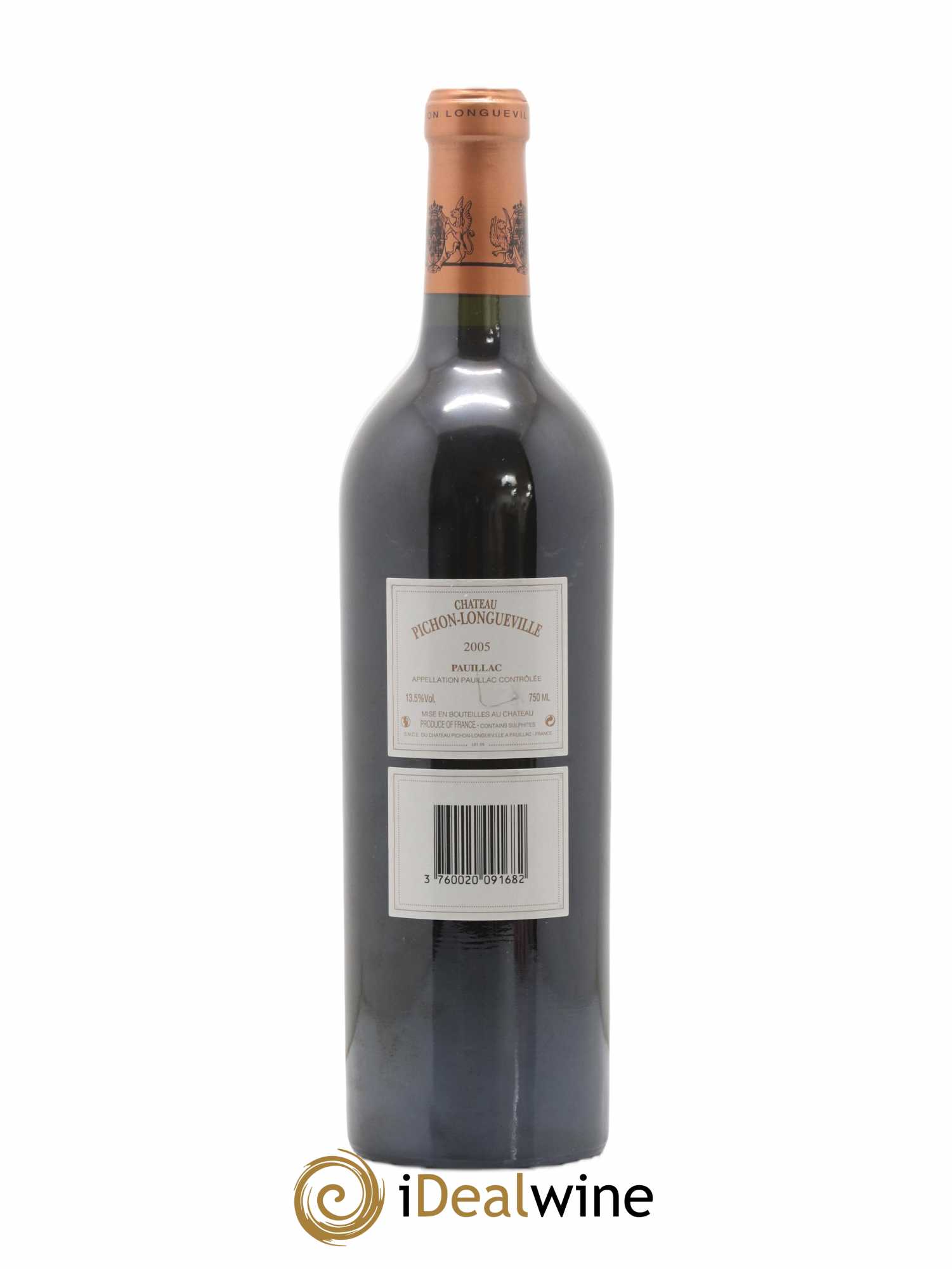 Pichon Longueville Baron 2ème Grand Cru Classé 2005 - Lot de 1 bouteille - 1