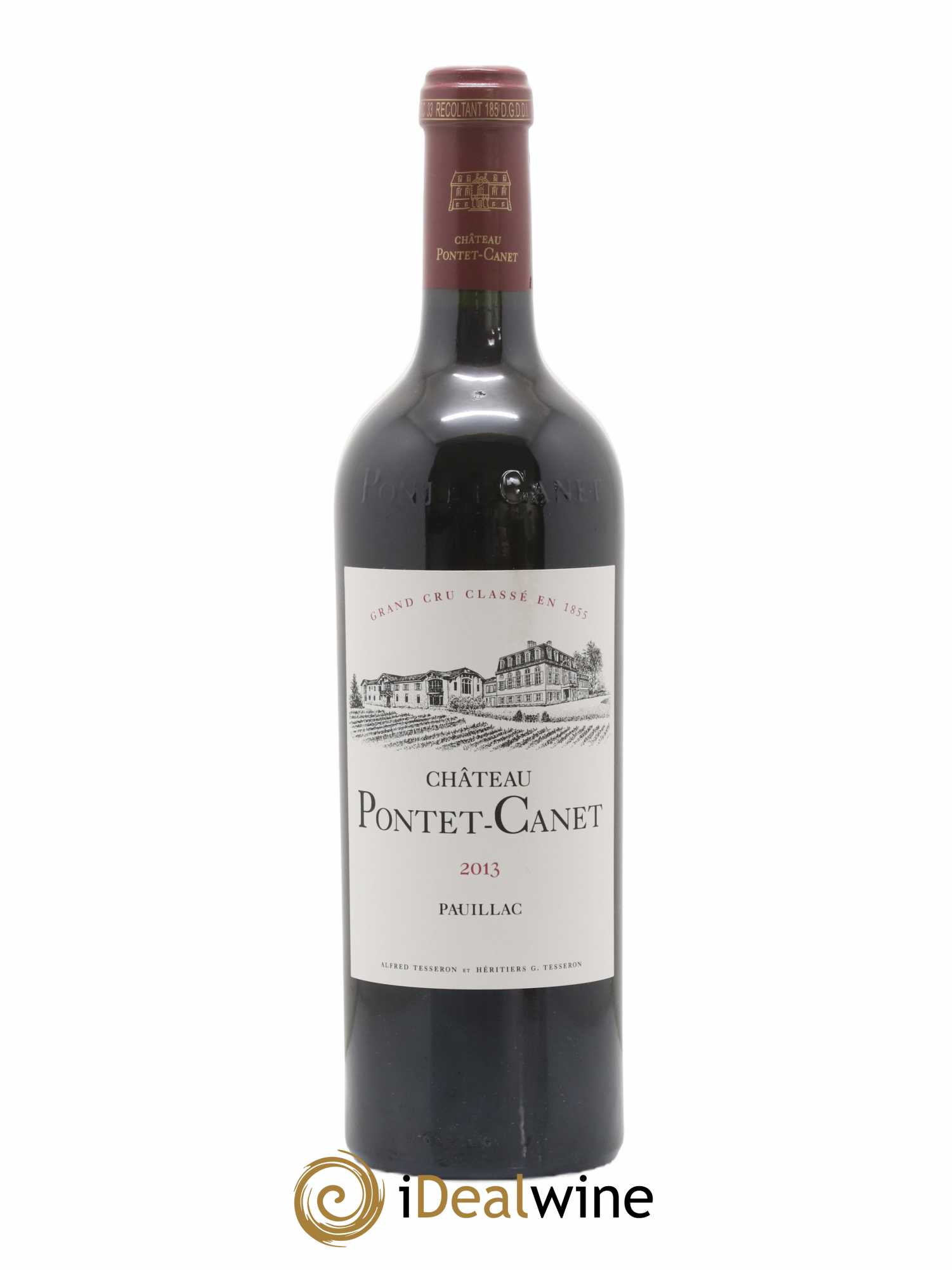 Château Pontet Canet 5ème Grand Cru Classé 2013 - Lot de 1 bouteille - 0