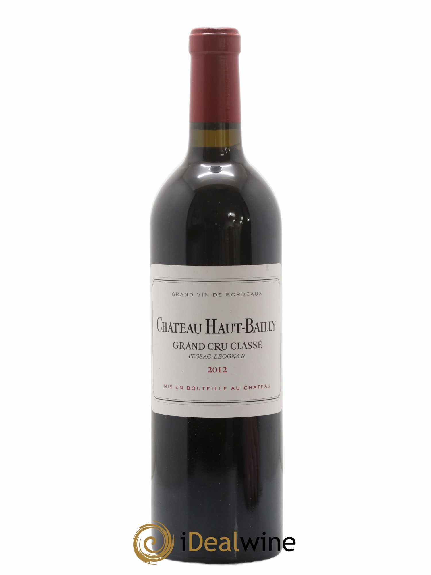 Château Haut-Bailly Cru Classé de Graves 2012 - Lot de 1 bouteille - 0