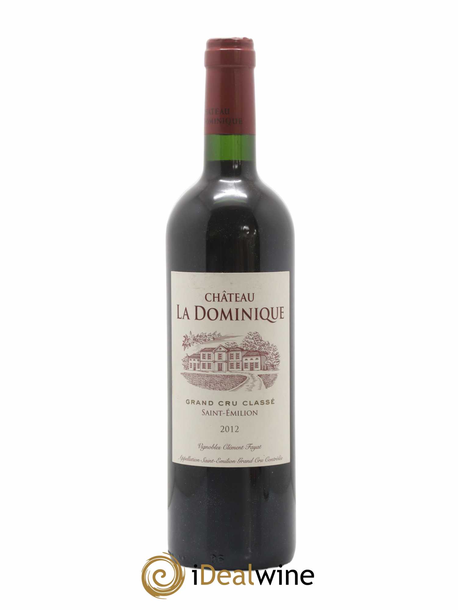 Château la Dominique Grand Cru Classé 2012 - Lot de 1 bouteille - 0