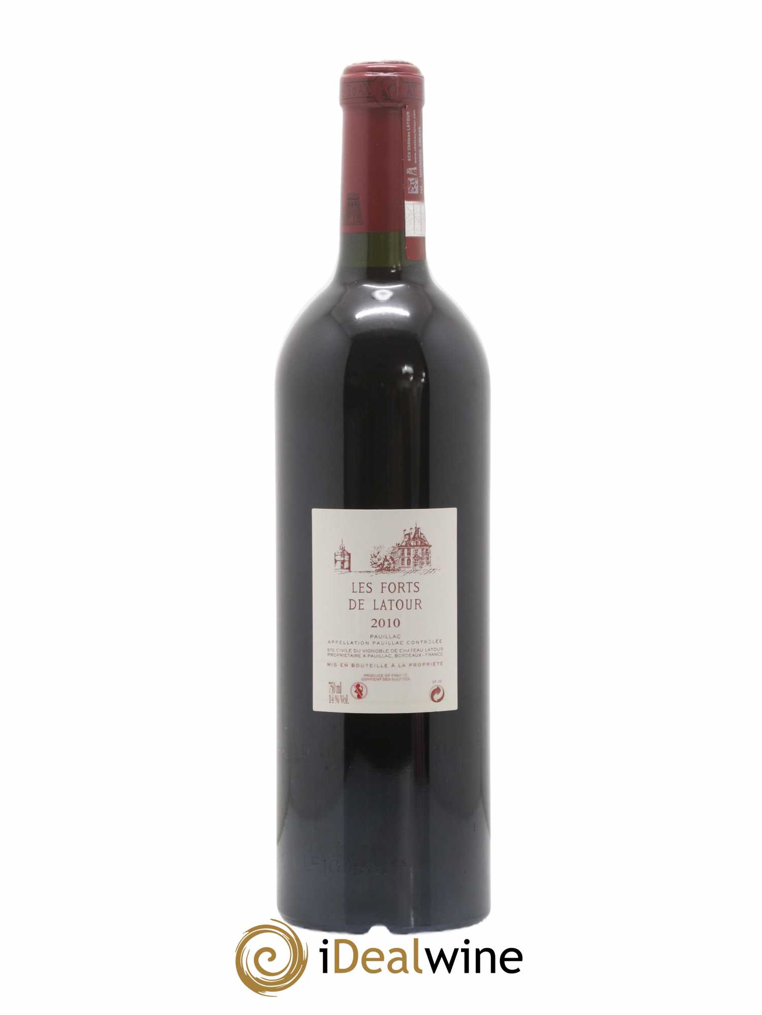 Les Forts de Latour Second Vin 2010 - Lot of 1 bottle - 1