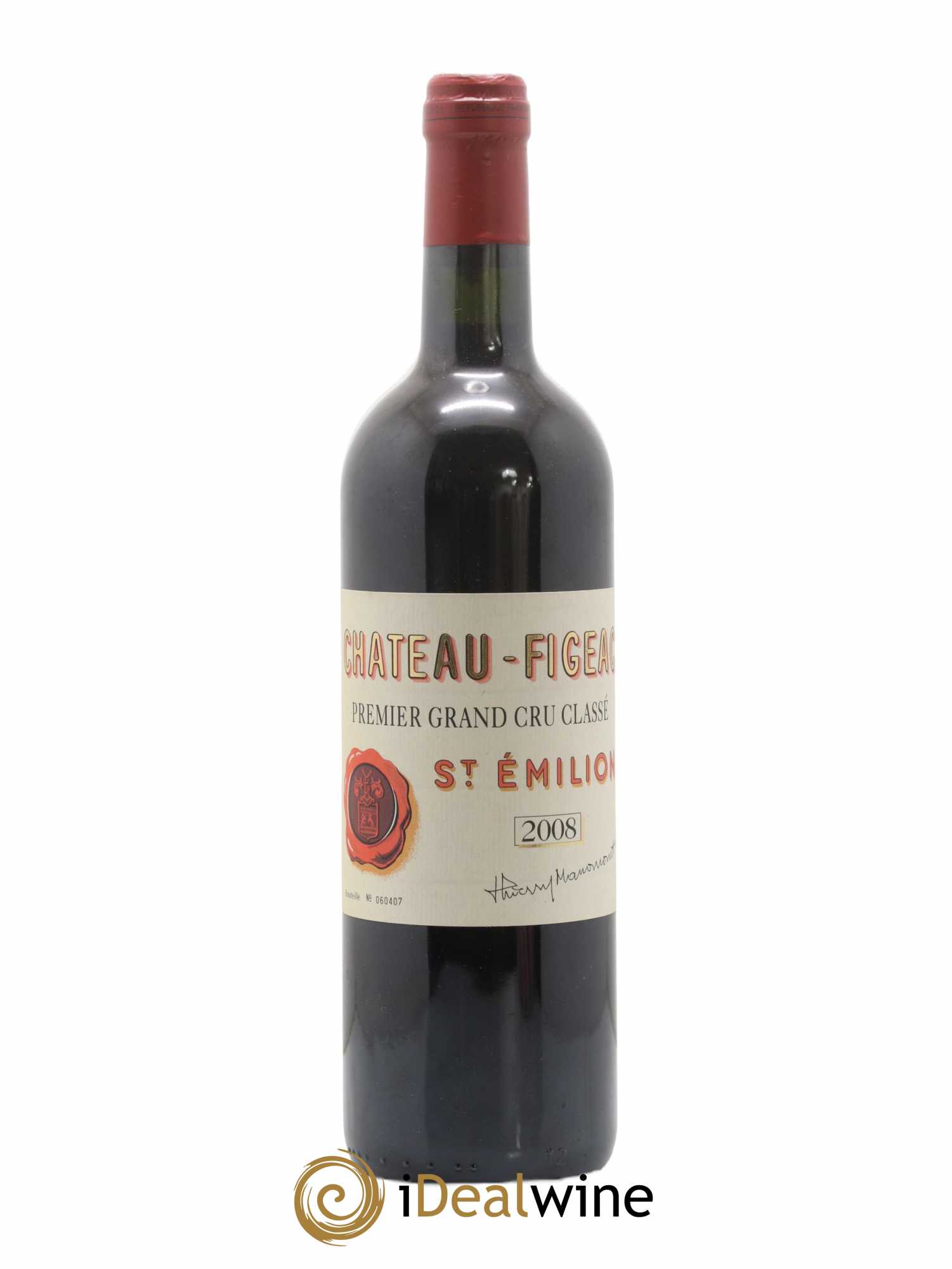 Château Figeac 1er Grand Cru Classé A 2008 - Lot of 1 bottle - 0