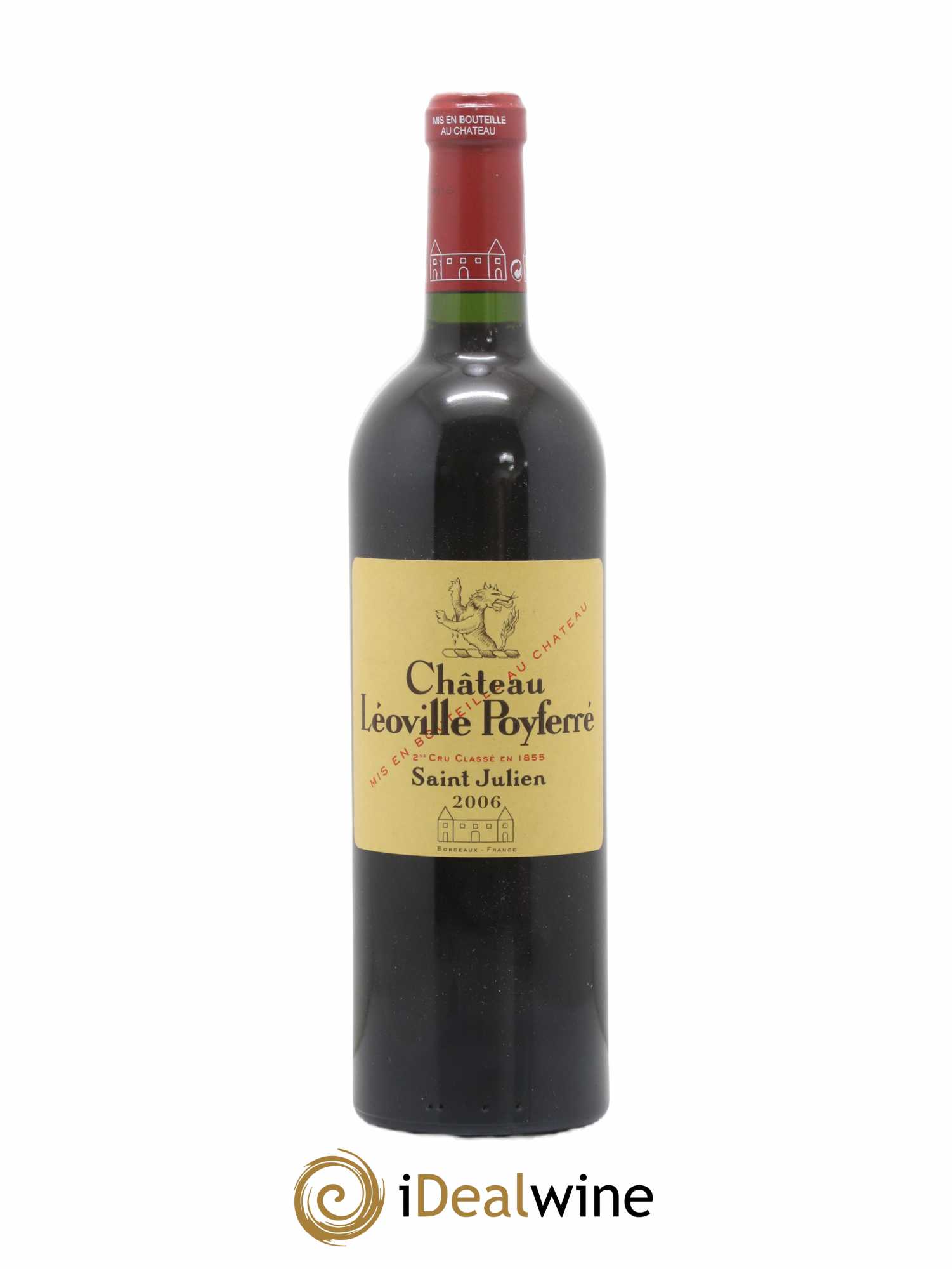 Château Léoville Poyferré 2ème Grand Cru Classé 2006 - Lot de 1 bouteille - 0