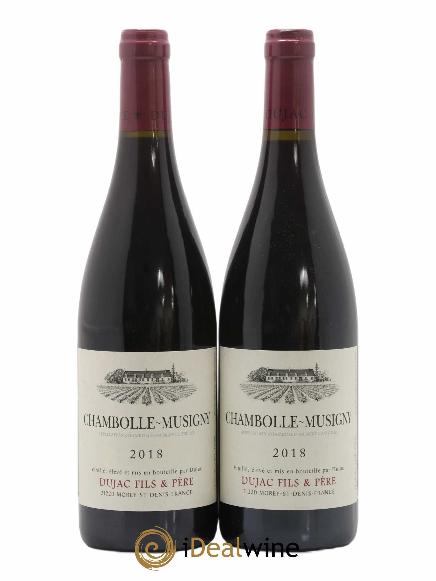 Chambolle-Musigny Dujac Fils et Père 2018 - Lot de 2 bouteilles - 0