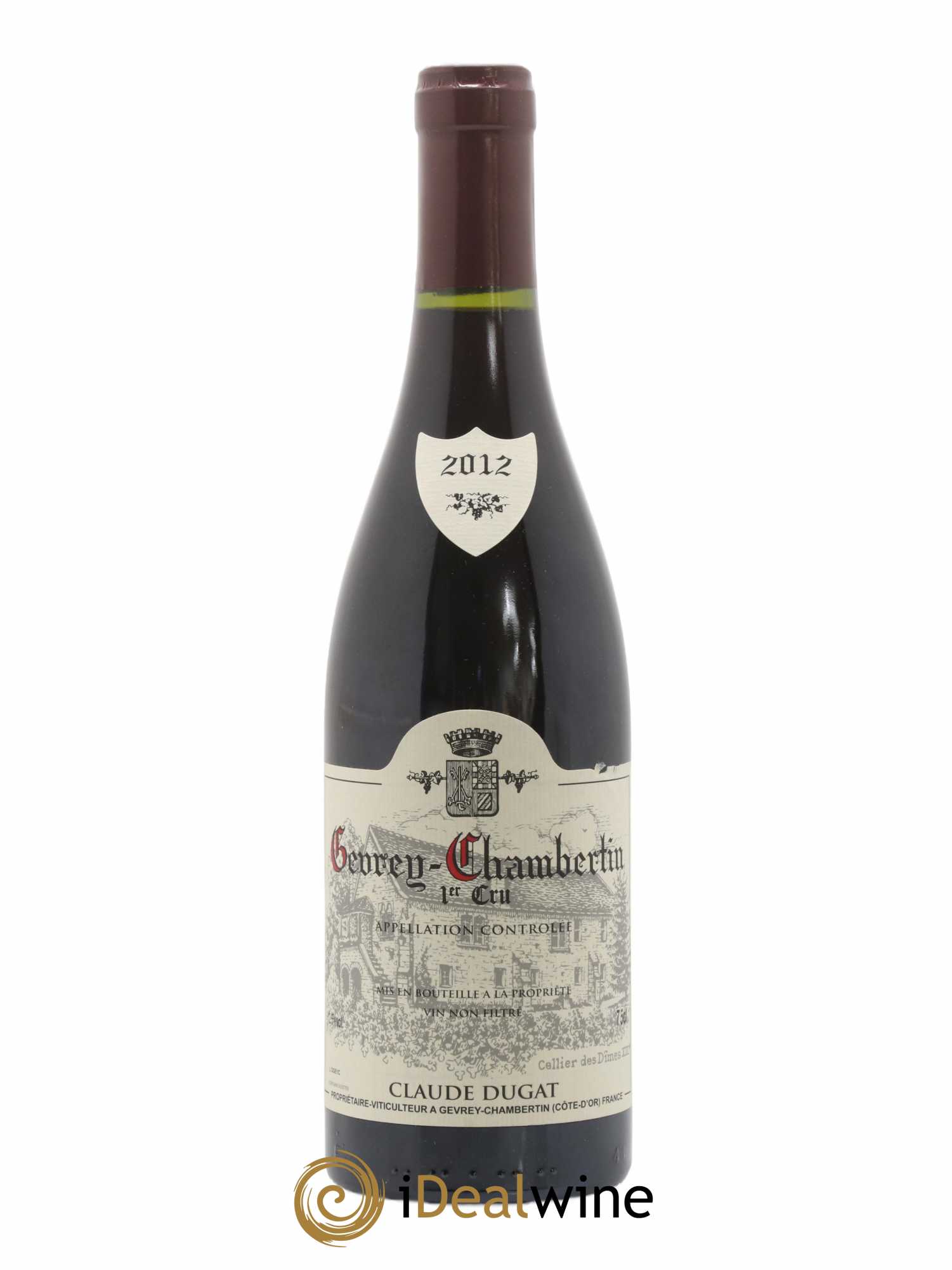 Gevrey-Chambertin 1er Cru Claude Dugat 2012 - Lot de 1 bouteille - 0