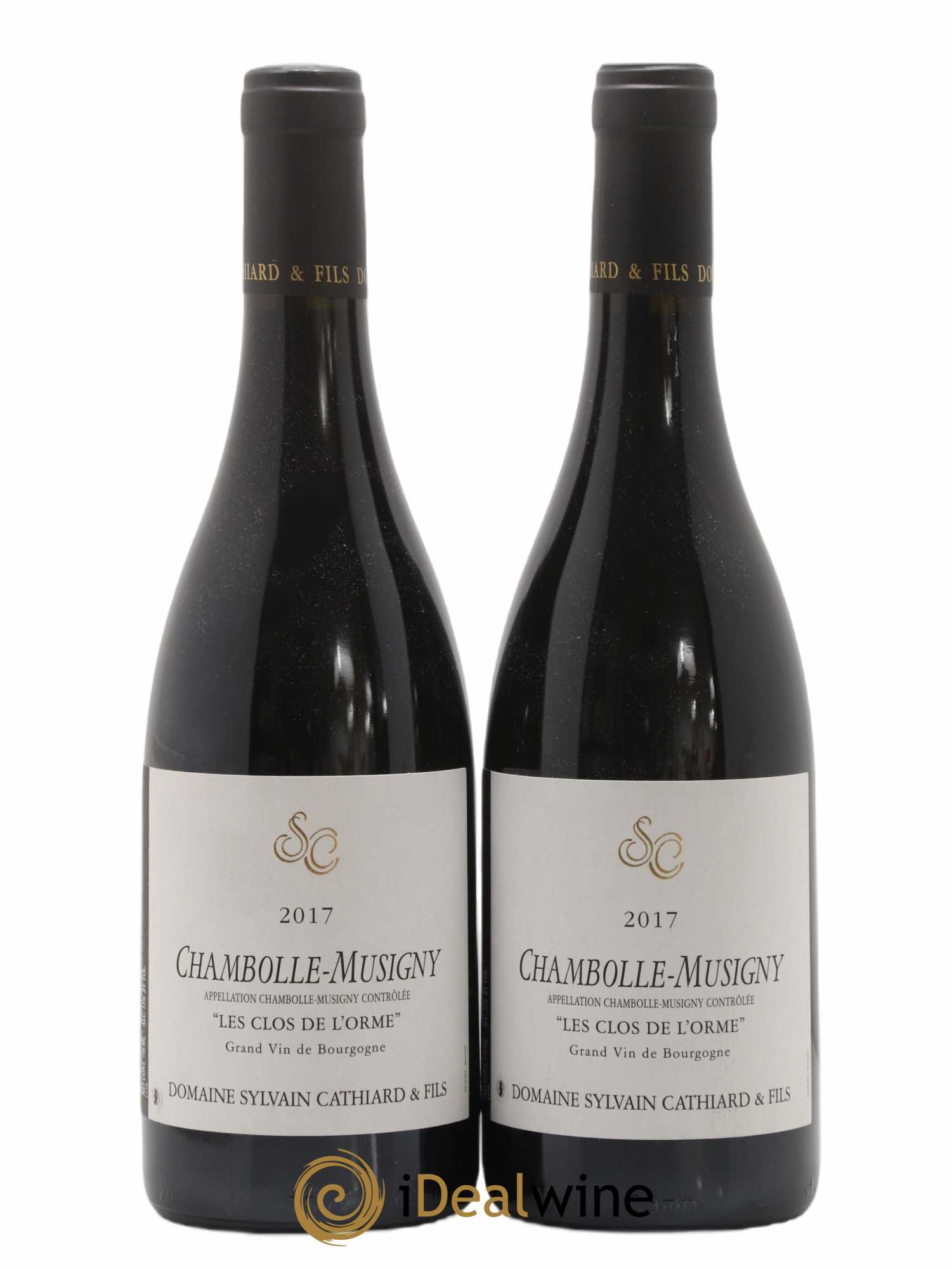 Chambolle-Musigny Les Clos de l'Orme Sylvain Cathiard & Fils 2017 - Lot de 2 bouteilles - 0