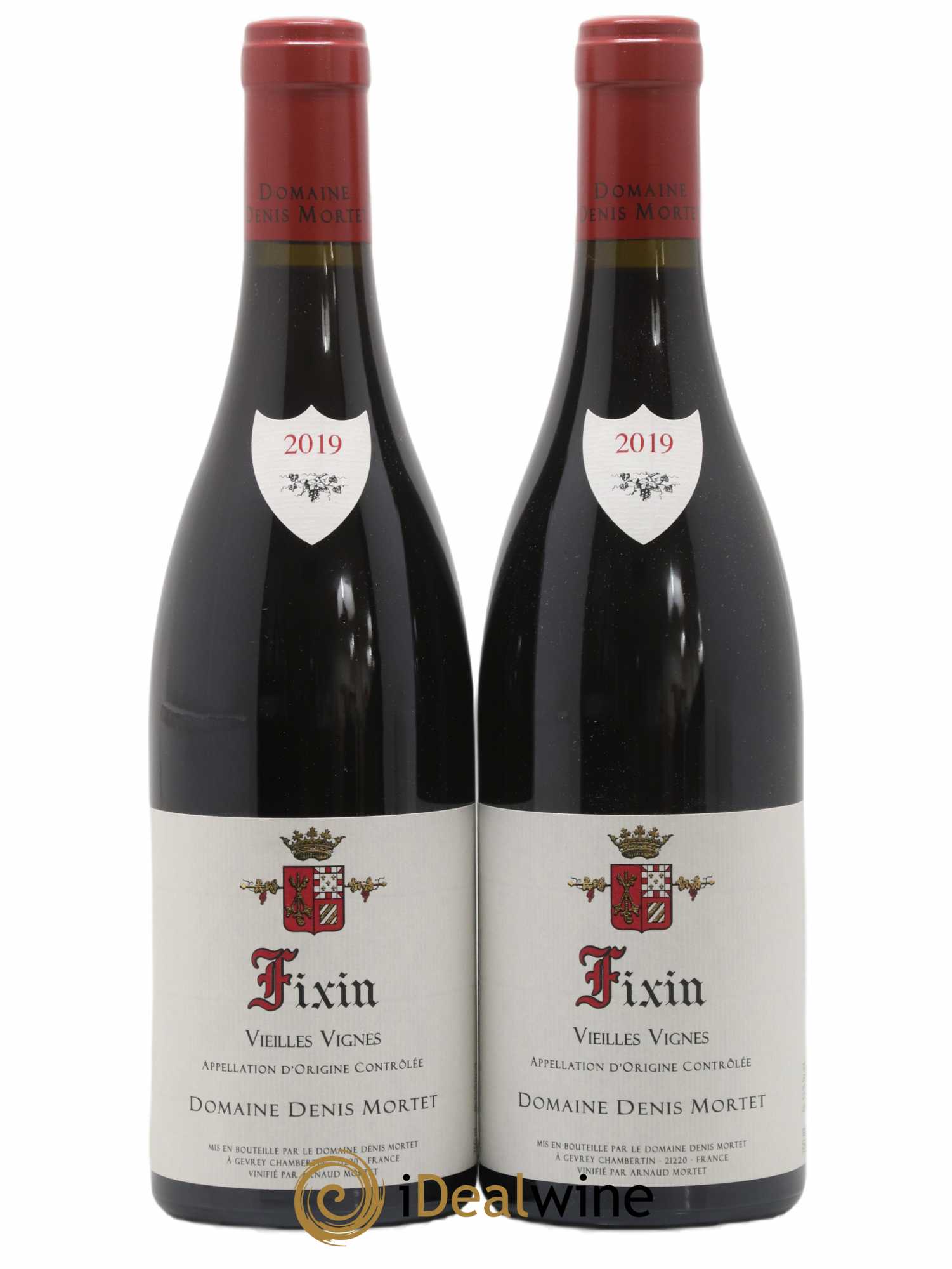 Fixin Vieilles vignes Denis Mortet (Domaine) 2019 - Lot de 2 bouteilles - 0
