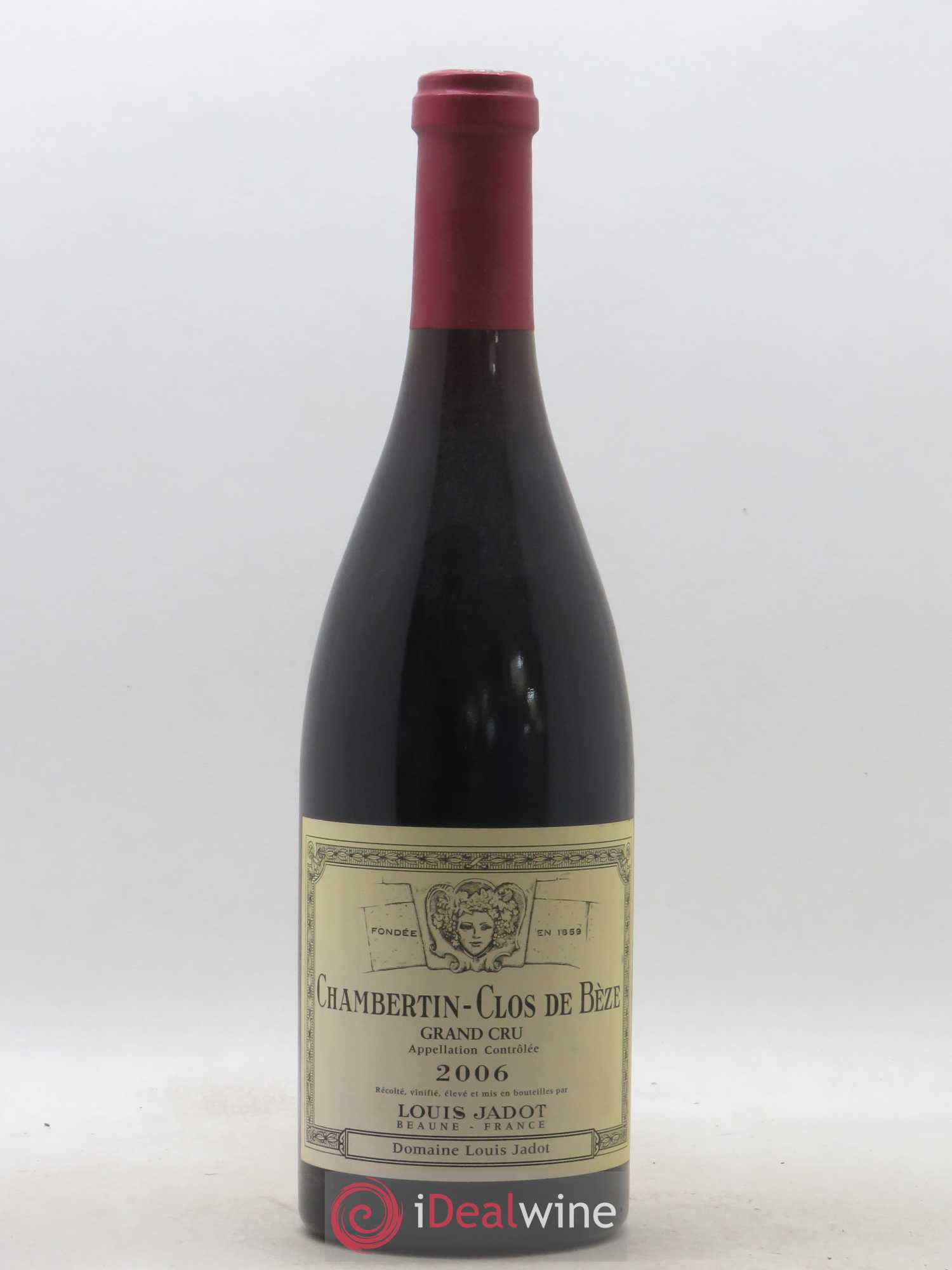 Chambertin Clos de Bèze Grand Cru Domaine Louis Jadot 2006 - Lot de 1 bouteille - 0