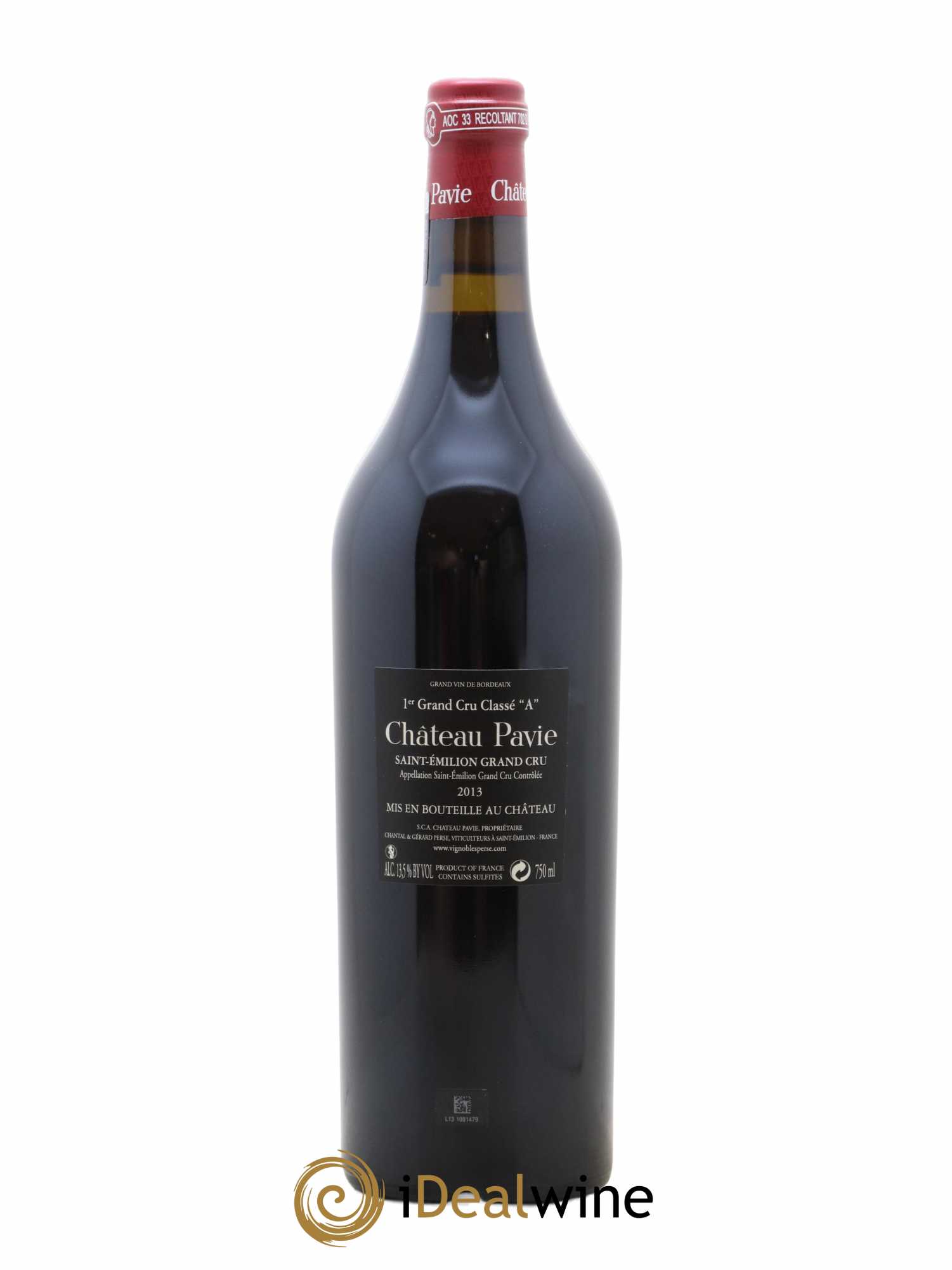 Château Pavie 1er Grand Cru Classé A 2013 - Lot of 1 bottle - 2