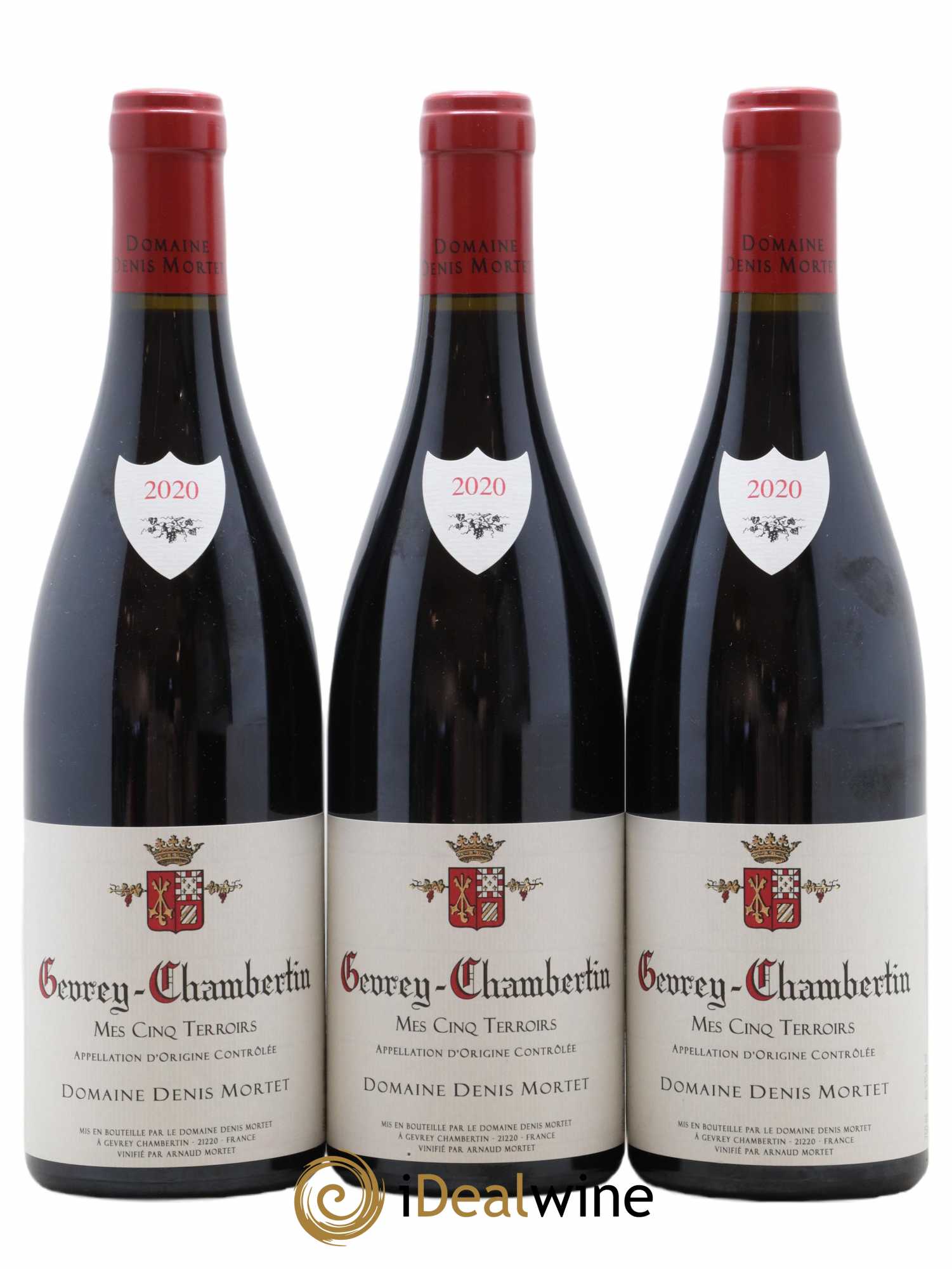 Gevrey-Chambertin Mes Cinq Terroirs Denis Mortet (Domaine) 2020 - Lot de 3 bouteilles - 0