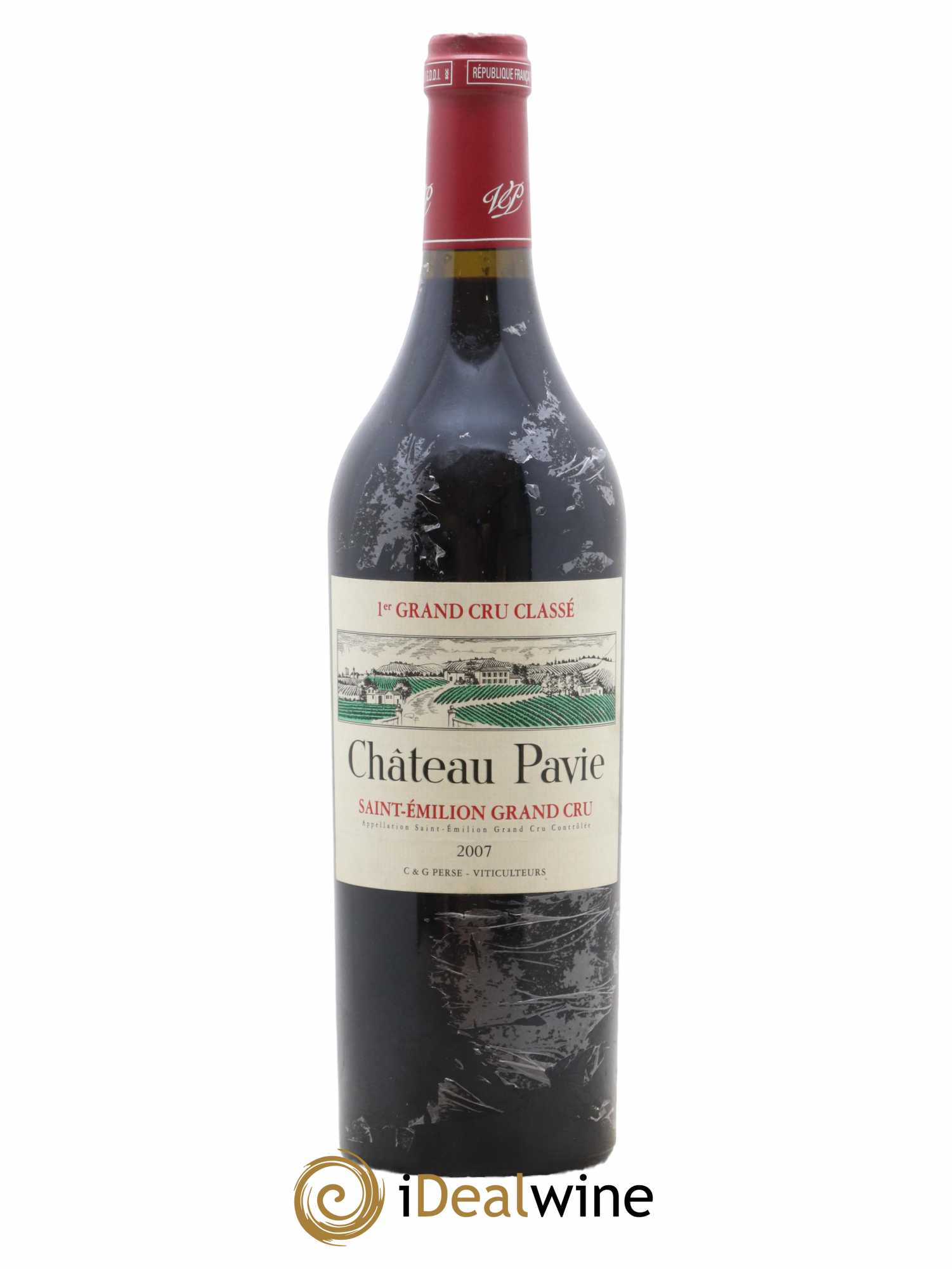 Château Pavie 1er Grand Cru Classé A 2007 - Lot of 1 bottle - 0