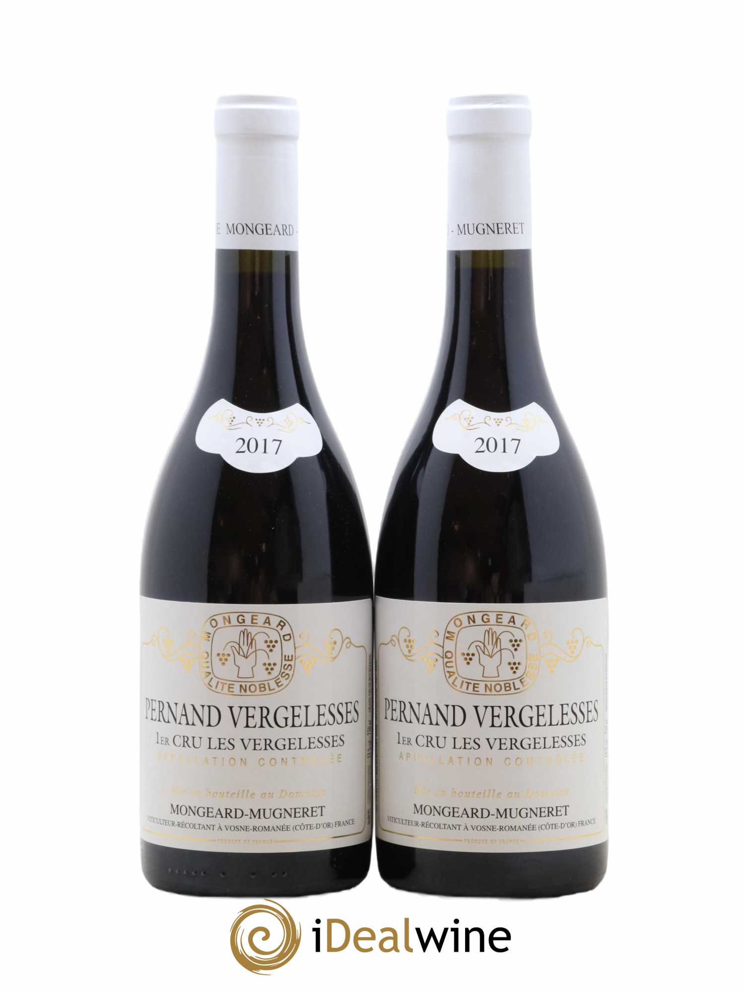 Pernand-Vergelesses 1er Cru Les Vergelesses Mongeard-Mugneret (Domaine) 2017 - Lot of 2 bottles - 0