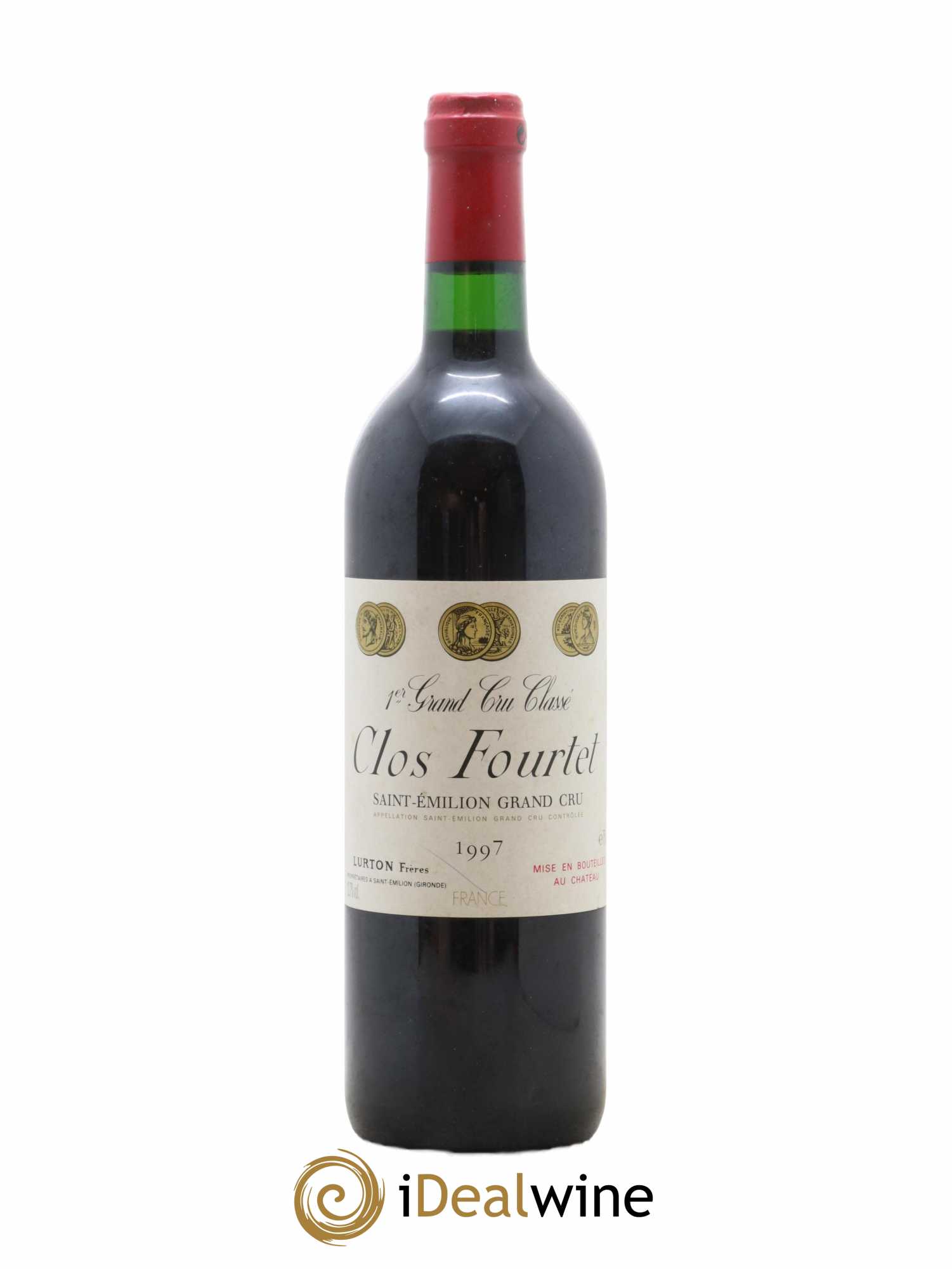Clos Fourtet 1er Grand Cru Classé B 1997 - Lot de 1 bouteille - 0