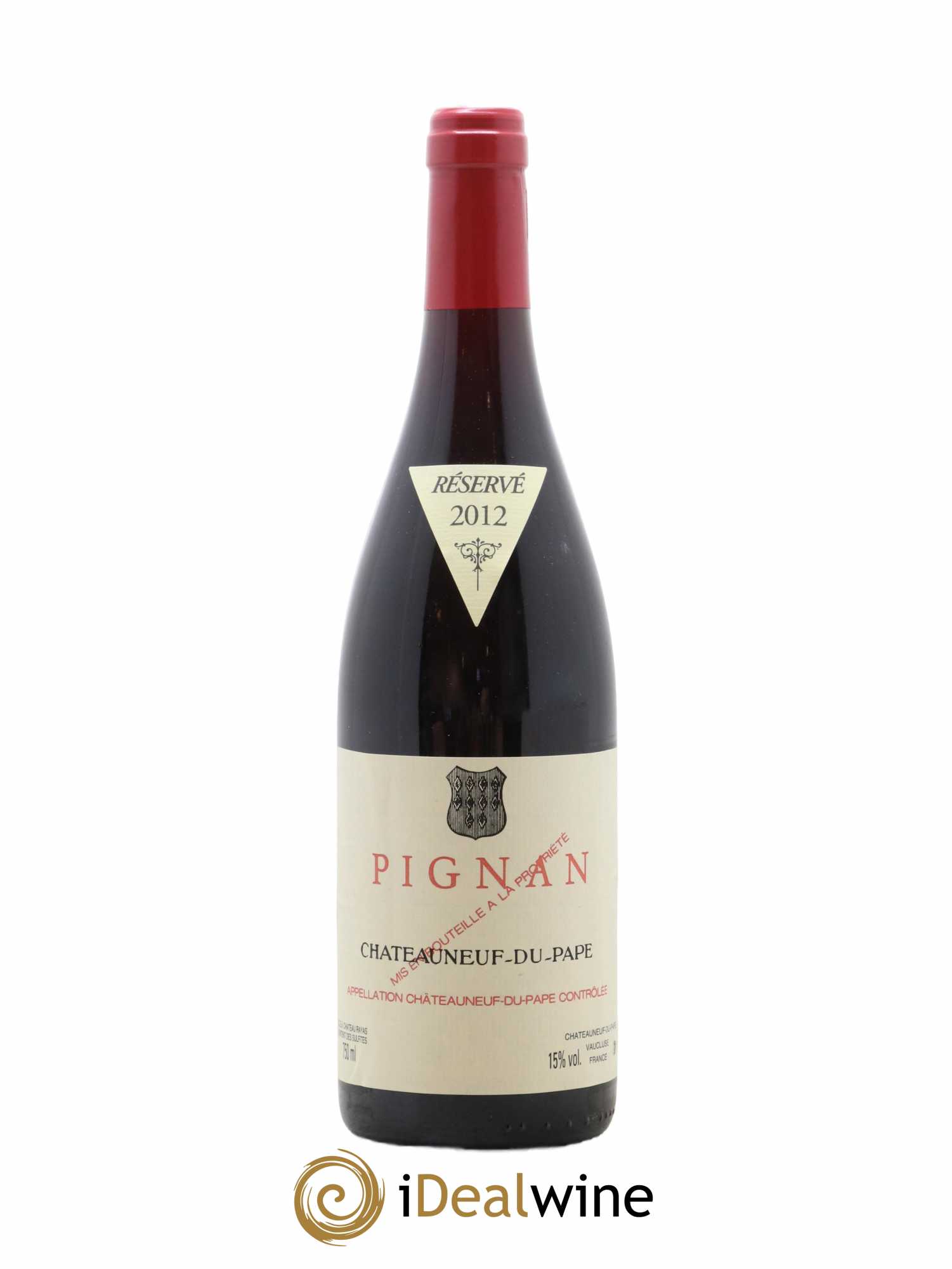 Châteauneuf-du-Pape Domaine de Pignan 2012 - Lot de 1 bouteille - 0