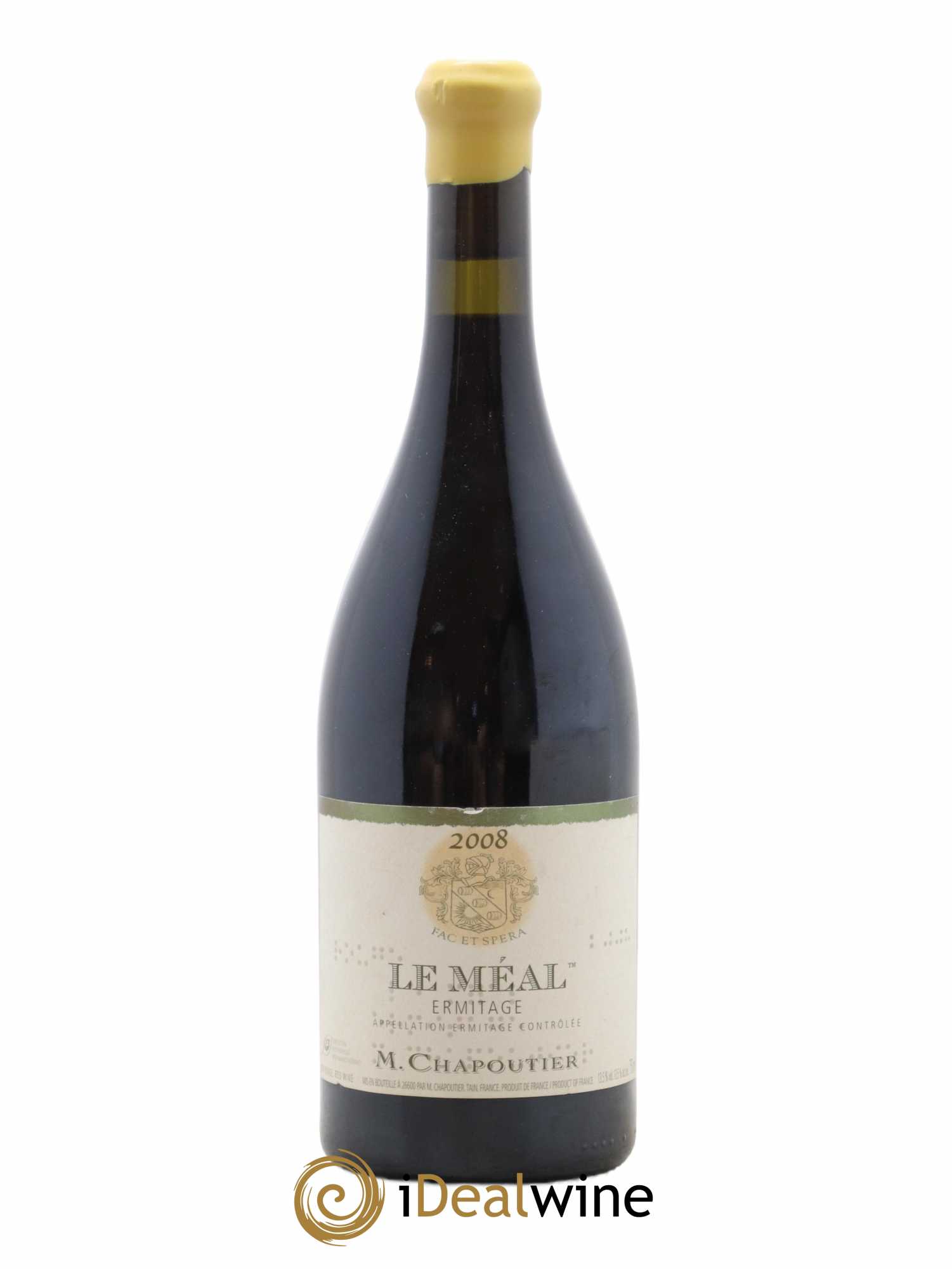 Hermitage Ermitage Le Méal Chapoutier 2008 - Lot de 1 bouteille - 0