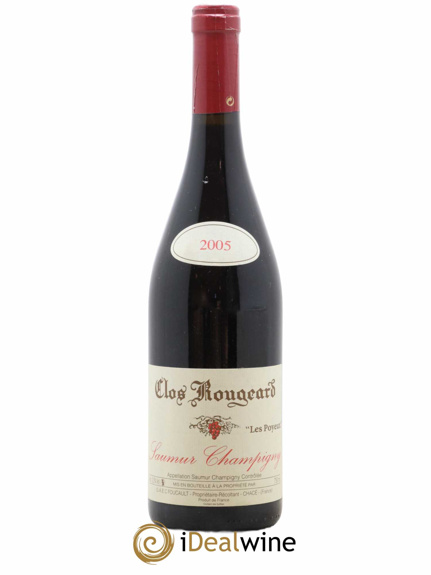 Saumur-Champigny Les Poyeux Clos Rougeard 2005 - Lot de 1 bouteille - 0