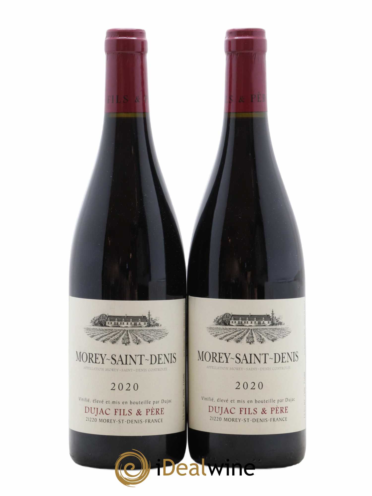 Morey-Saint-Denis Dujac Fils et Père 2020 - Lot de 2 bouteilles - 0