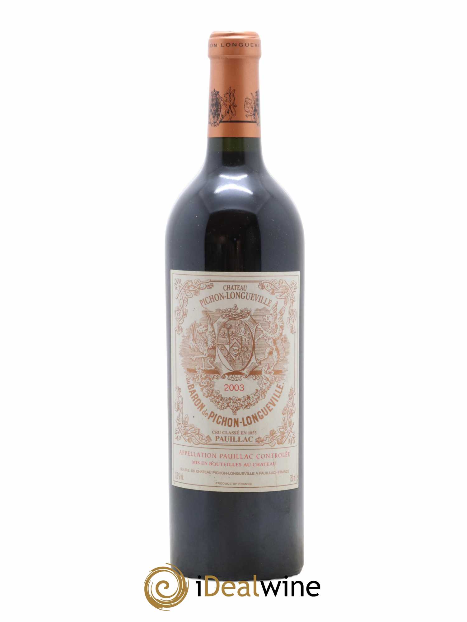 Pichon Longueville Baron 2ème Grand Cru Classé 2003 - Posten von 1 Flasche - 0