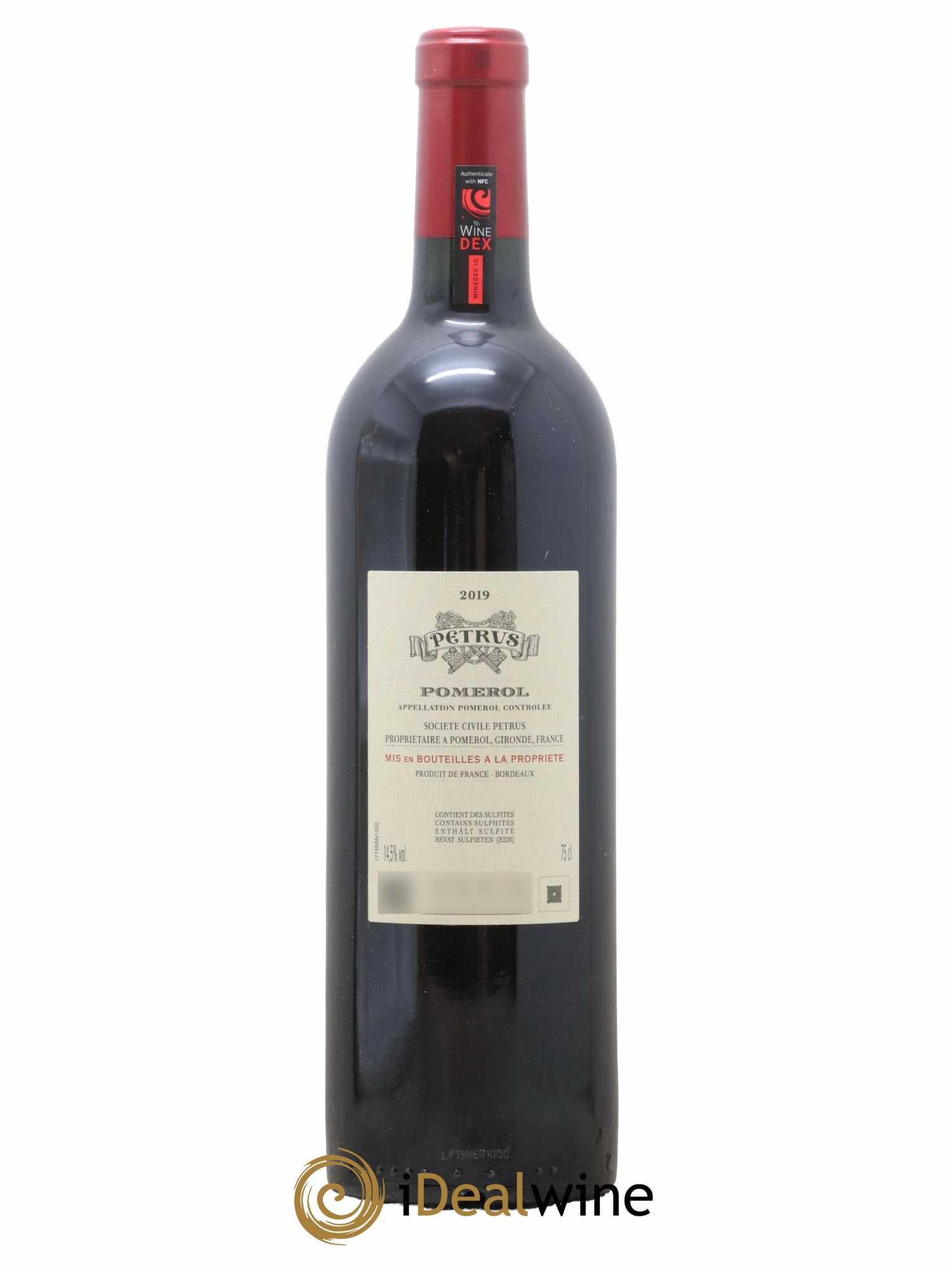 Petrus  2019 - Lot de 1 bouteille - 2