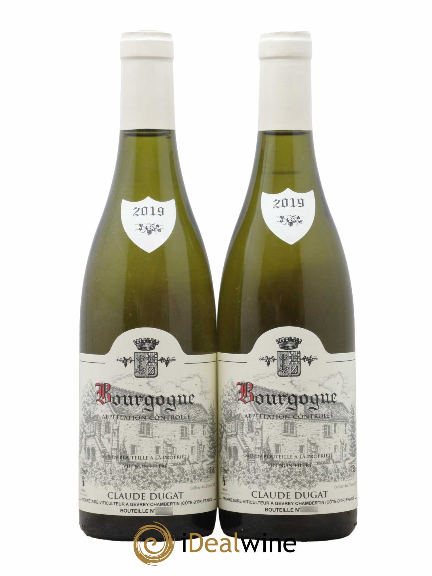 Bourgogne Claude Dugat 2019 - Lot de 2 bouteilles - 0
