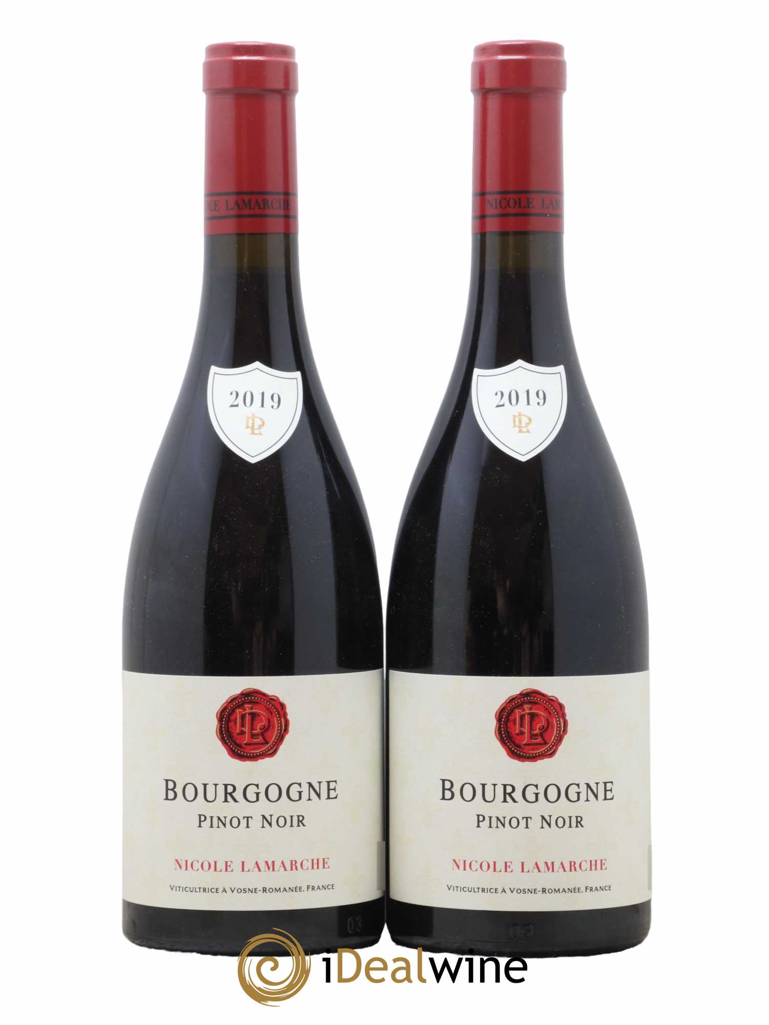 Bourgogne Pinot Noir Nicole Lamarche 2019 - Lot de 2 bouteilles - 0