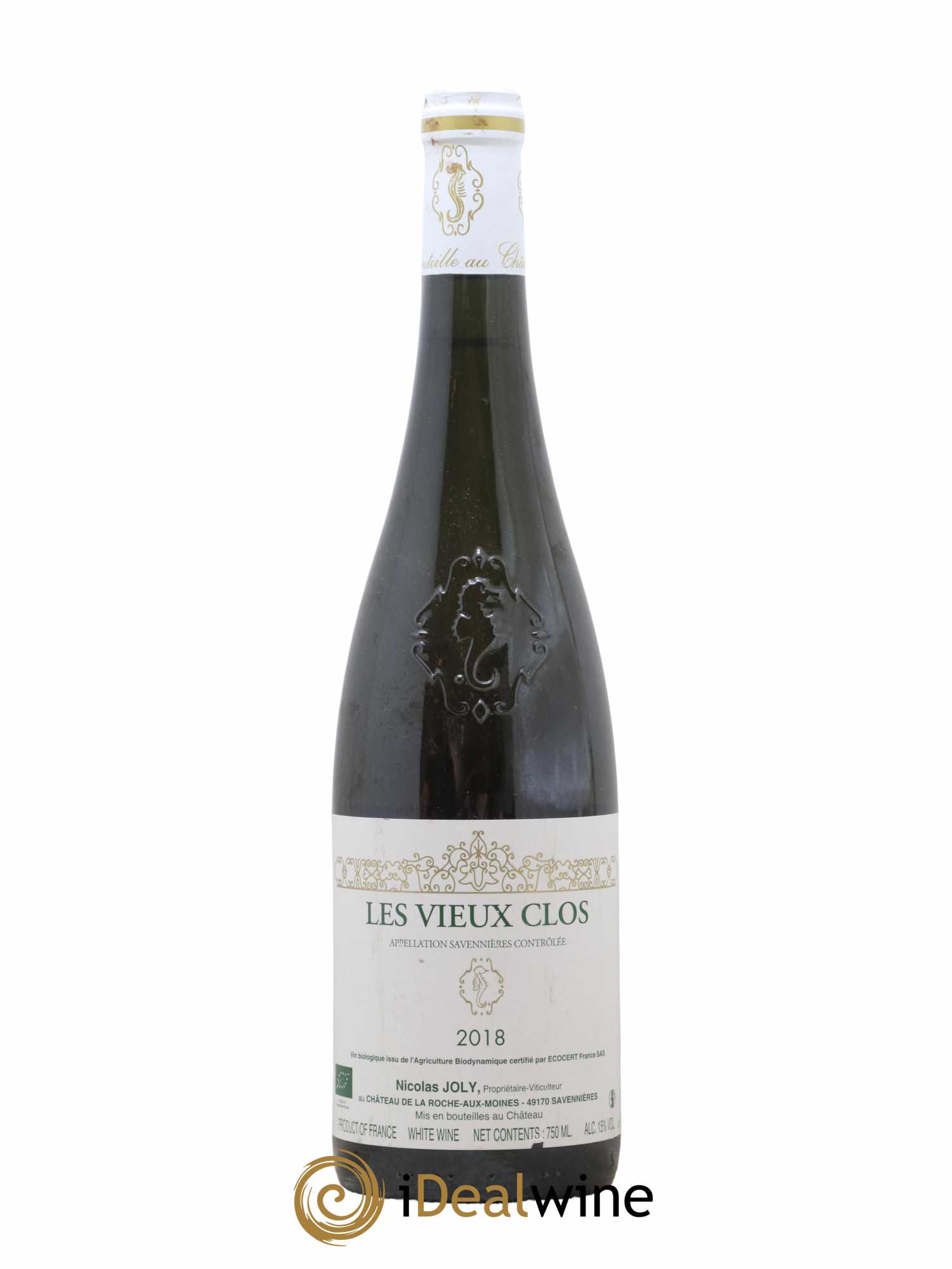 Savennières Les Vieux Clos Vignobles de la Coulée de Serrant - Nicolas Joly 2018 - Lot de 1 bouteille - 0