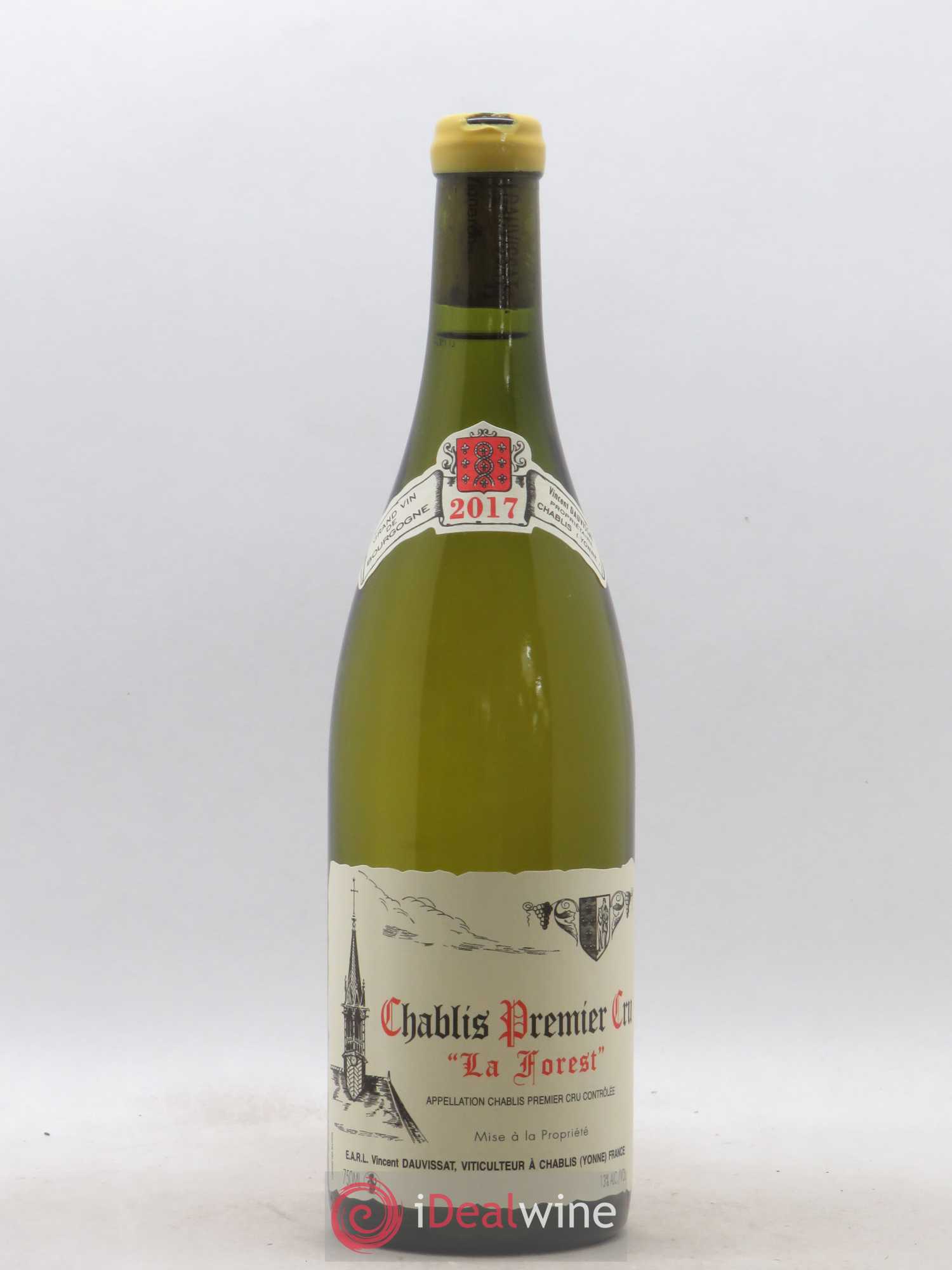 Chablis 1er Cru La Forest Vincent Dauvissat (Domaine) 2017 - Lot de 1 bouteille - 0