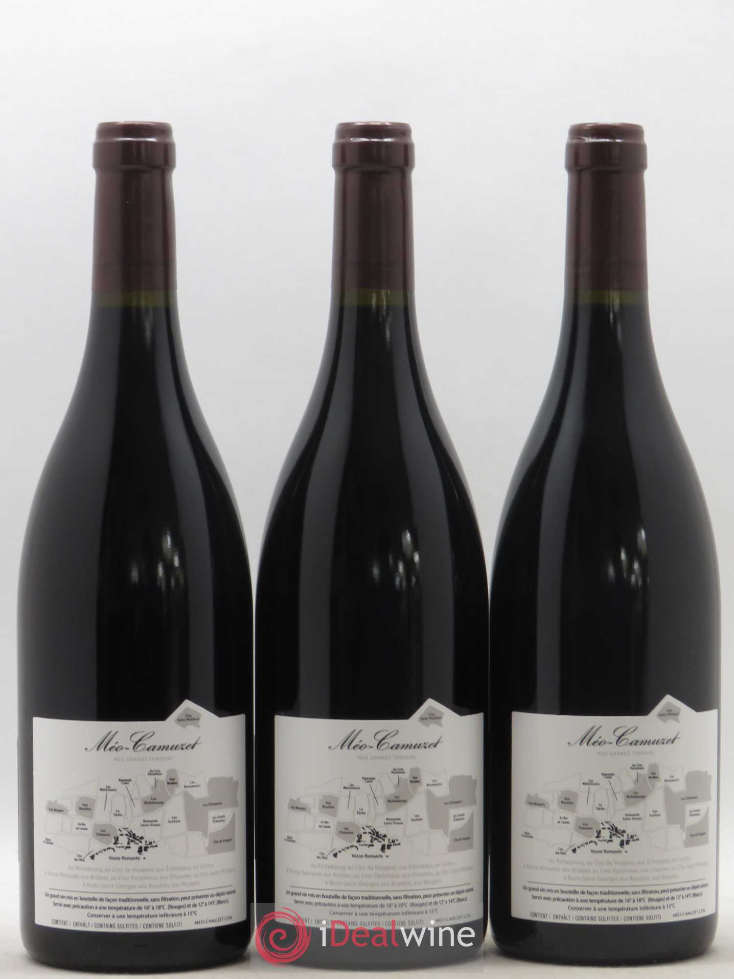Corton Grand Cru Clos Rognet Méo-Camuzet (Domaine) 2018 - Lot de 3 bouteilles - 1
