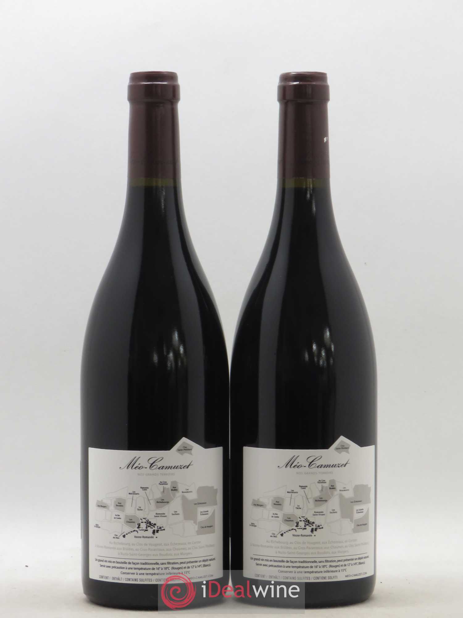 Corton Grand Cru Clos Rognet Méo-Camuzet (Domaine) 2018 - Lot de 2 bouteilles - 1