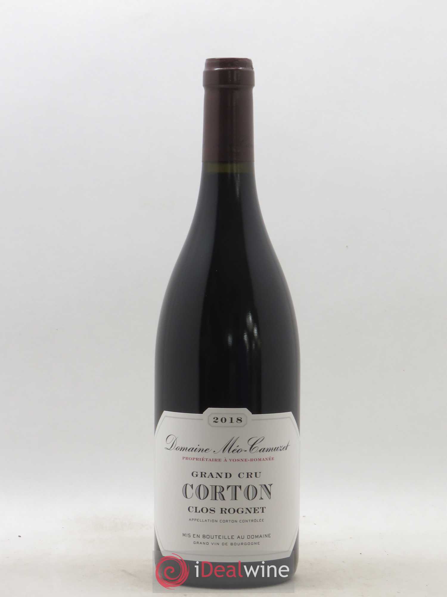 Corton Grand Cru Clos Rognet Méo-Camuzet (Domaine) 2018 - Lot de 1 bouteille - 0
