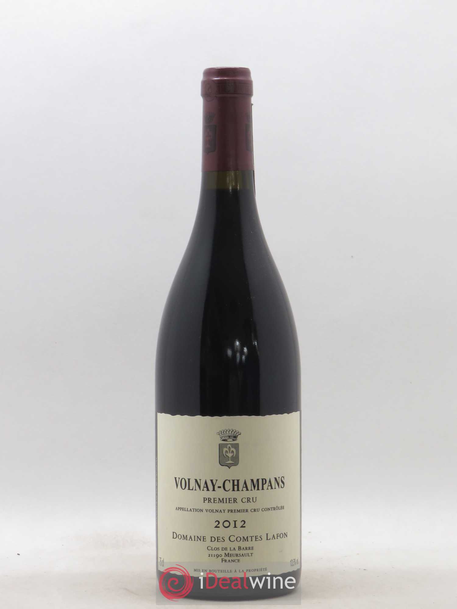 Volnay 1er Cru Champans Comtes Lafon (Domaine des) 2012 - Lot de 1 bouteille - 0