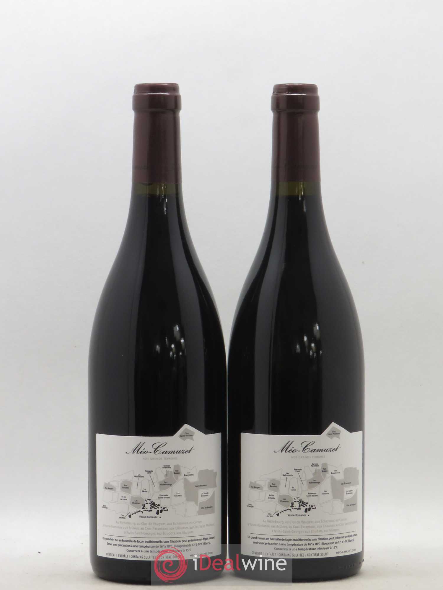 Clos de Vougeot Grand Cru Méo-Camuzet (Domaine) 2018 - Lot de 2 bouteilles - 1