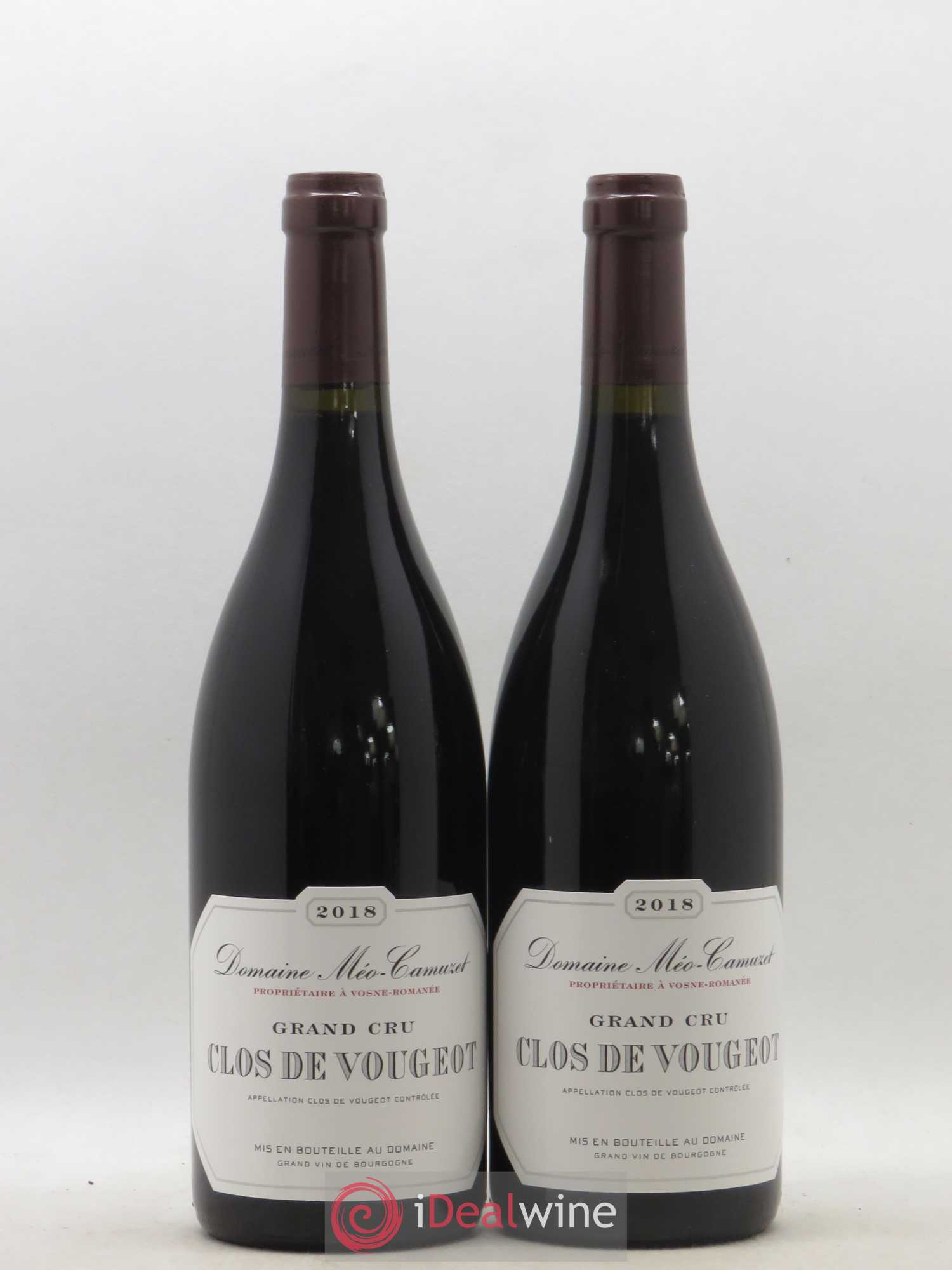Clos de Vougeot Grand Cru Méo-Camuzet (Domaine) 2018 - Lot de 2 bouteilles - 0