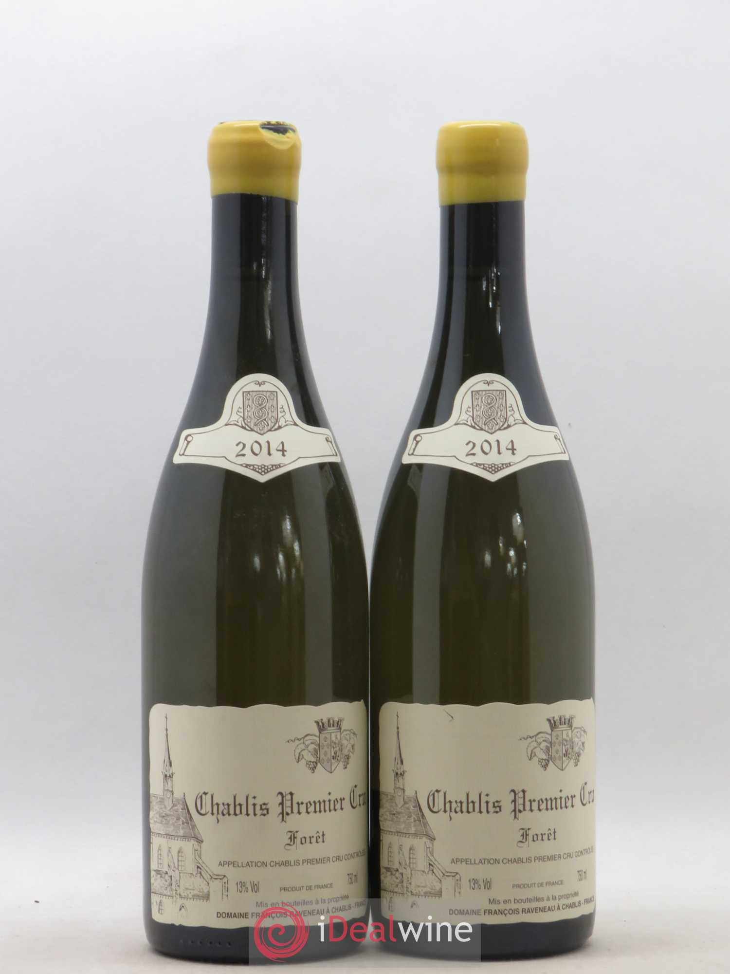 Chablis 1er Cru Forêt Raveneau (Domaine) 2014 - Lot de 2 bouteilles - 0