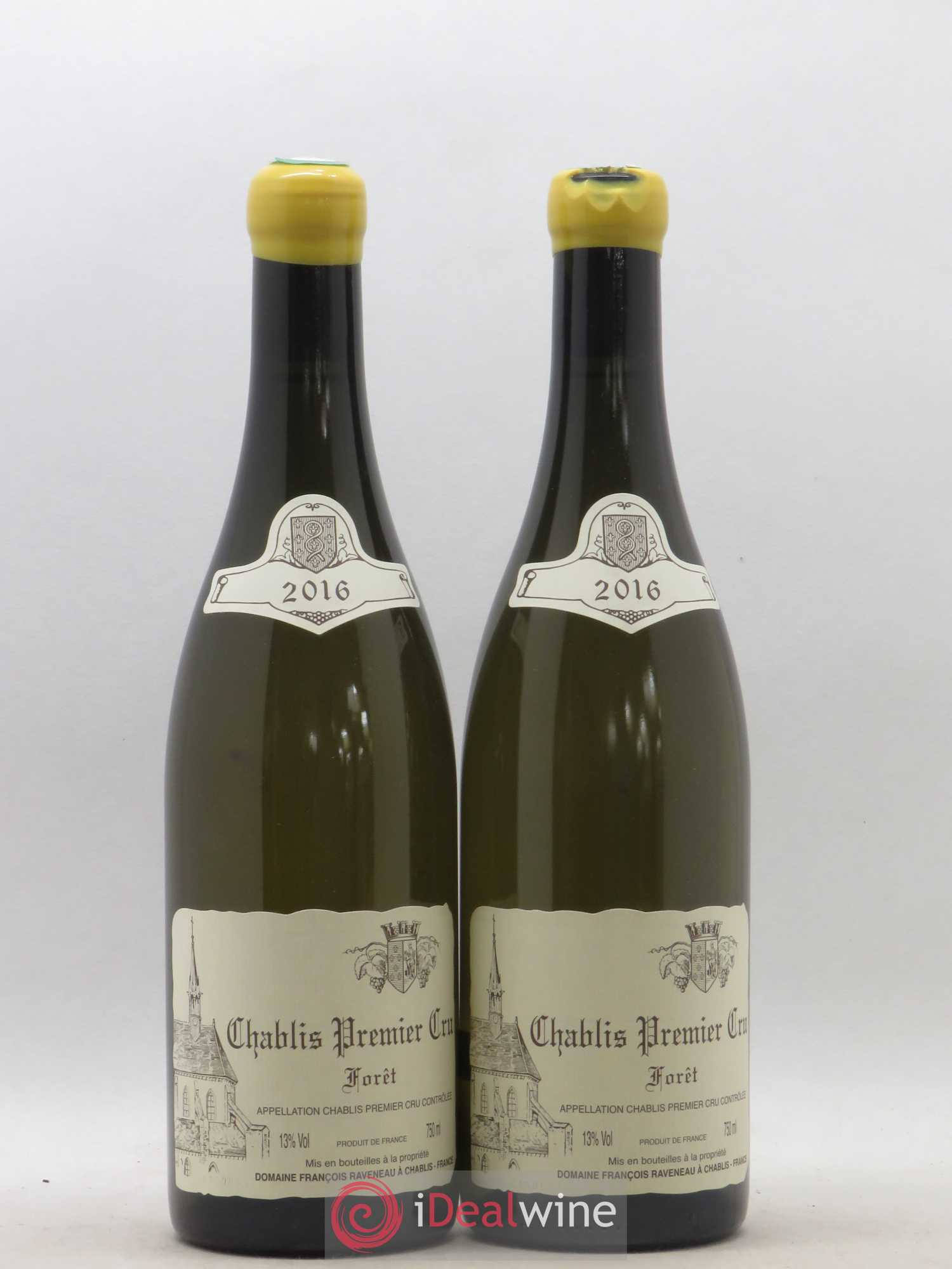 Chablis 1er Cru Forêt Raveneau (Domaine) 2016 - Lot de 2 bouteilles - 0