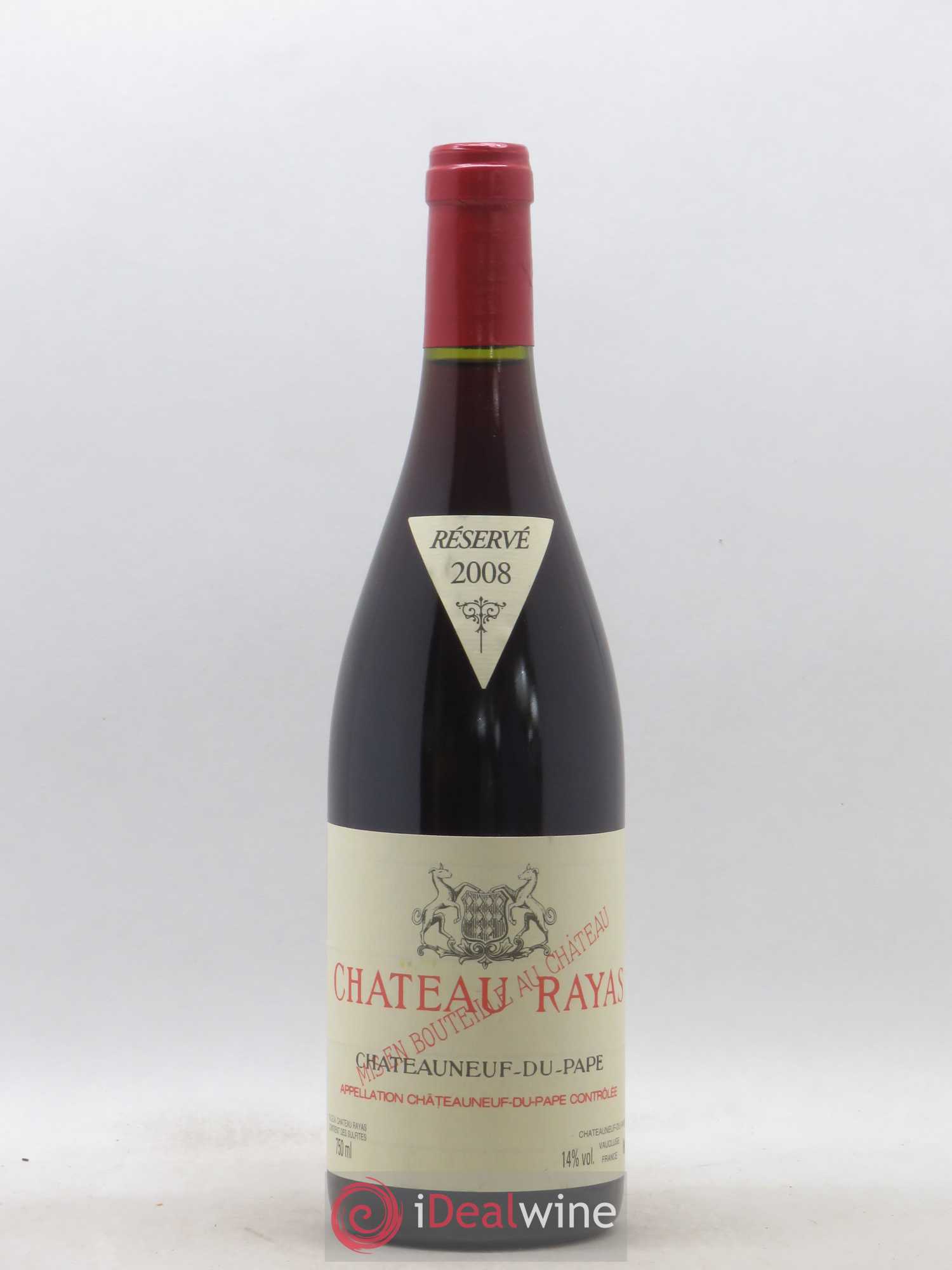 Châteauneuf-du-Pape Château Rayas Emmanuel Reynaud 2008 - Lot de 1 bouteille - 0