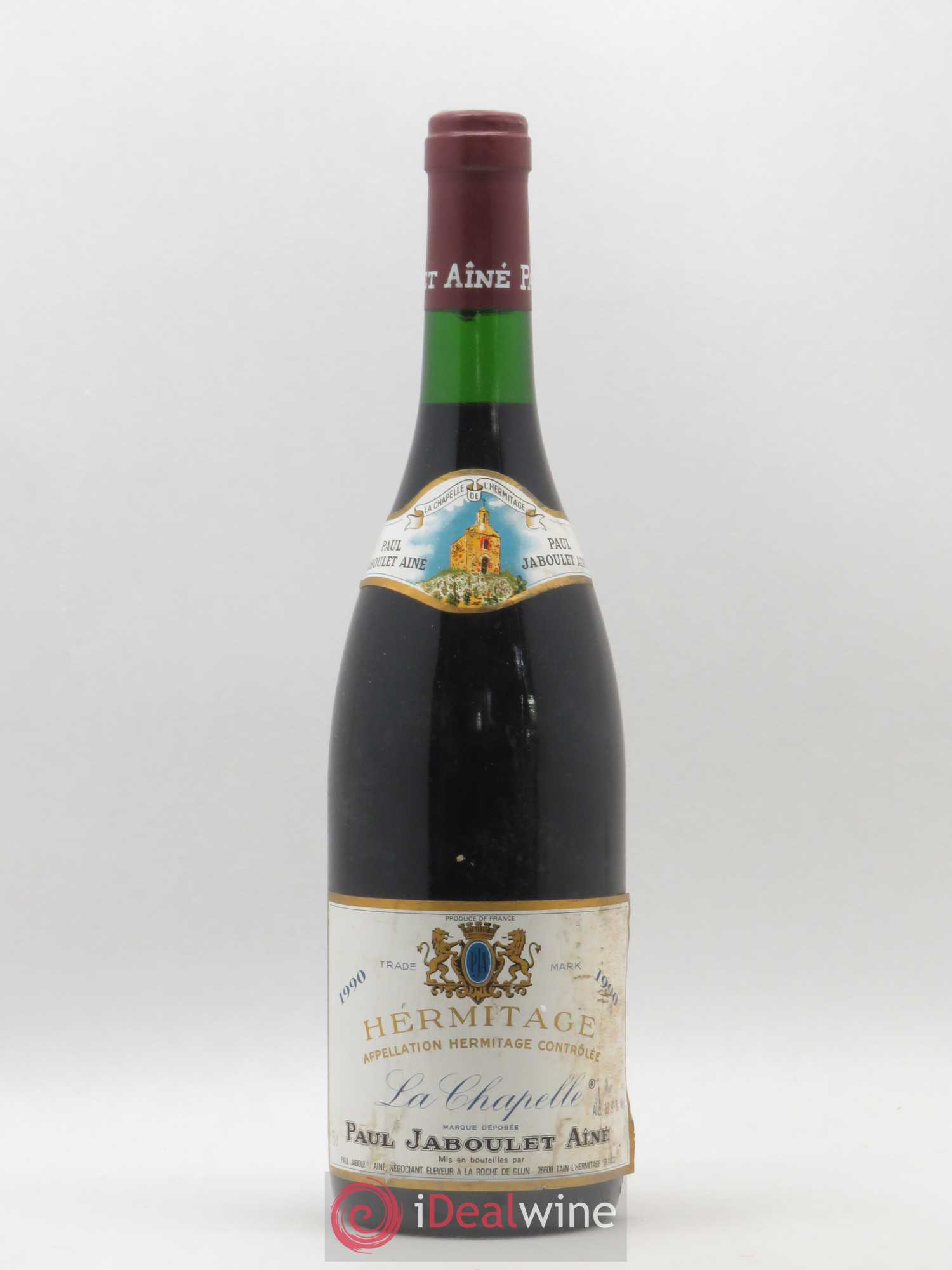 Hermitage La Chapelle Paul Jaboulet Ainé 1990 - Lot de 1 bouteille - 0
