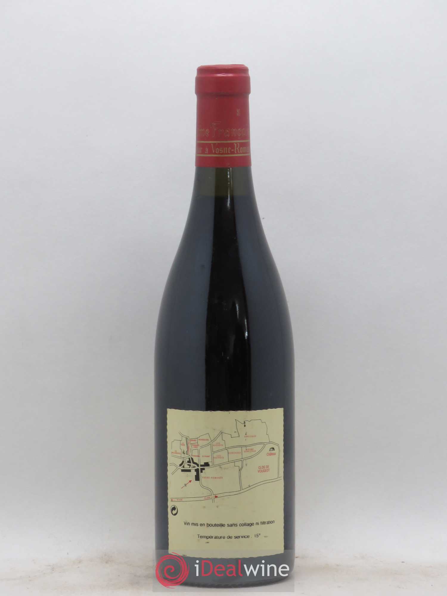 Vosne-Romanée 1er Cru La Croix Rameau Lamarche (Domaine) 2002 - Lot de 1 bouteille - 1