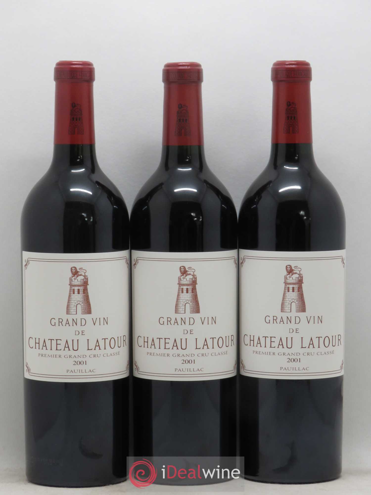 Château Latour 1er Grand Cru Classé 2001 - Lot de 6 bouteilles - 1