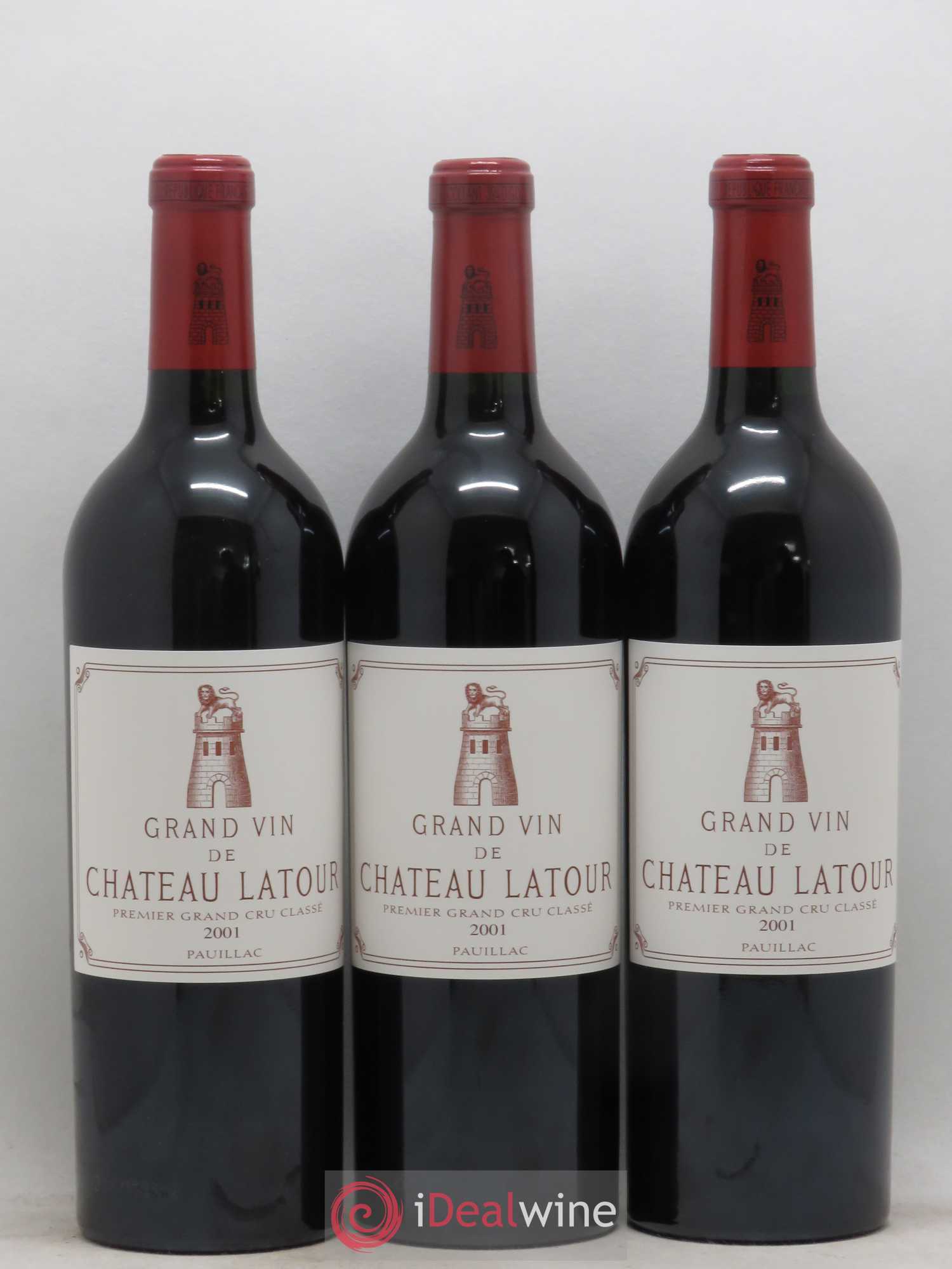 Château Latour 1er Grand Cru Classé 2001 - Lot de 6 bouteilles - 3