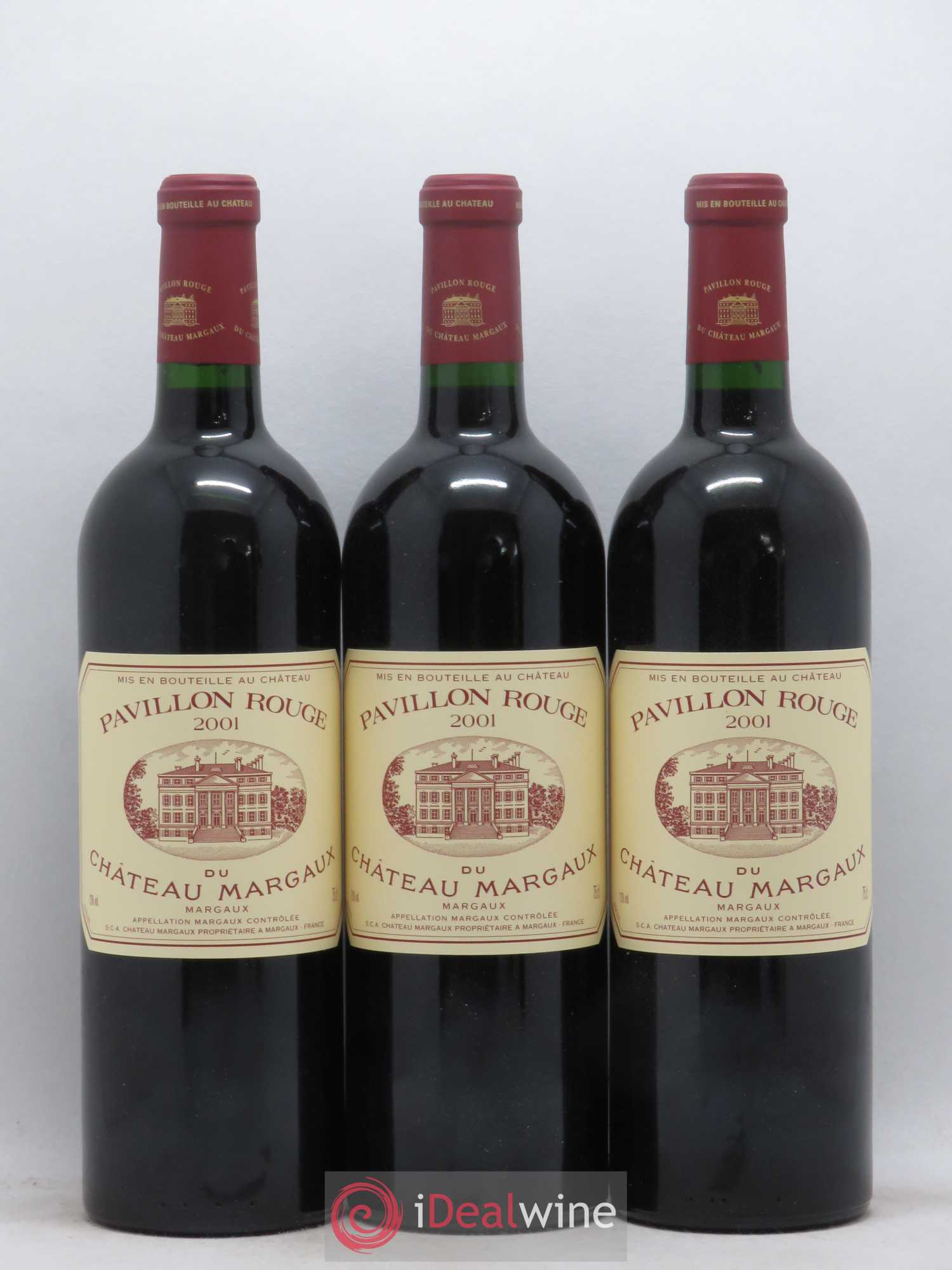 Pavillon Rouge du Château Margaux Second Vin 2001 - Lot de 12 bouteilles - 1