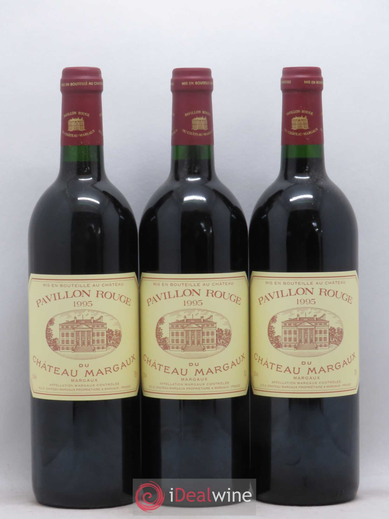 Pavillon Rouge du Château Margaux Second Vin 1995 - Lot de 12 bouteilles - 1