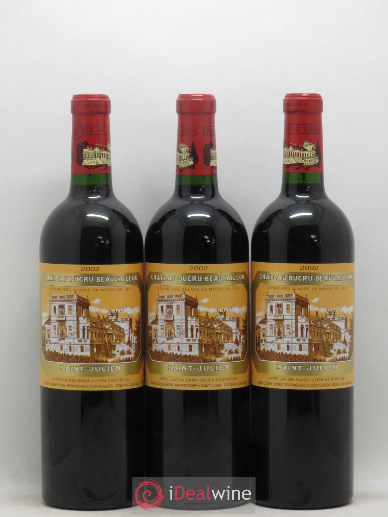 Château Ducru Beaucaillou 2ème Grand Cru Classé 2002 - Lot de 12 bouteilles - 1