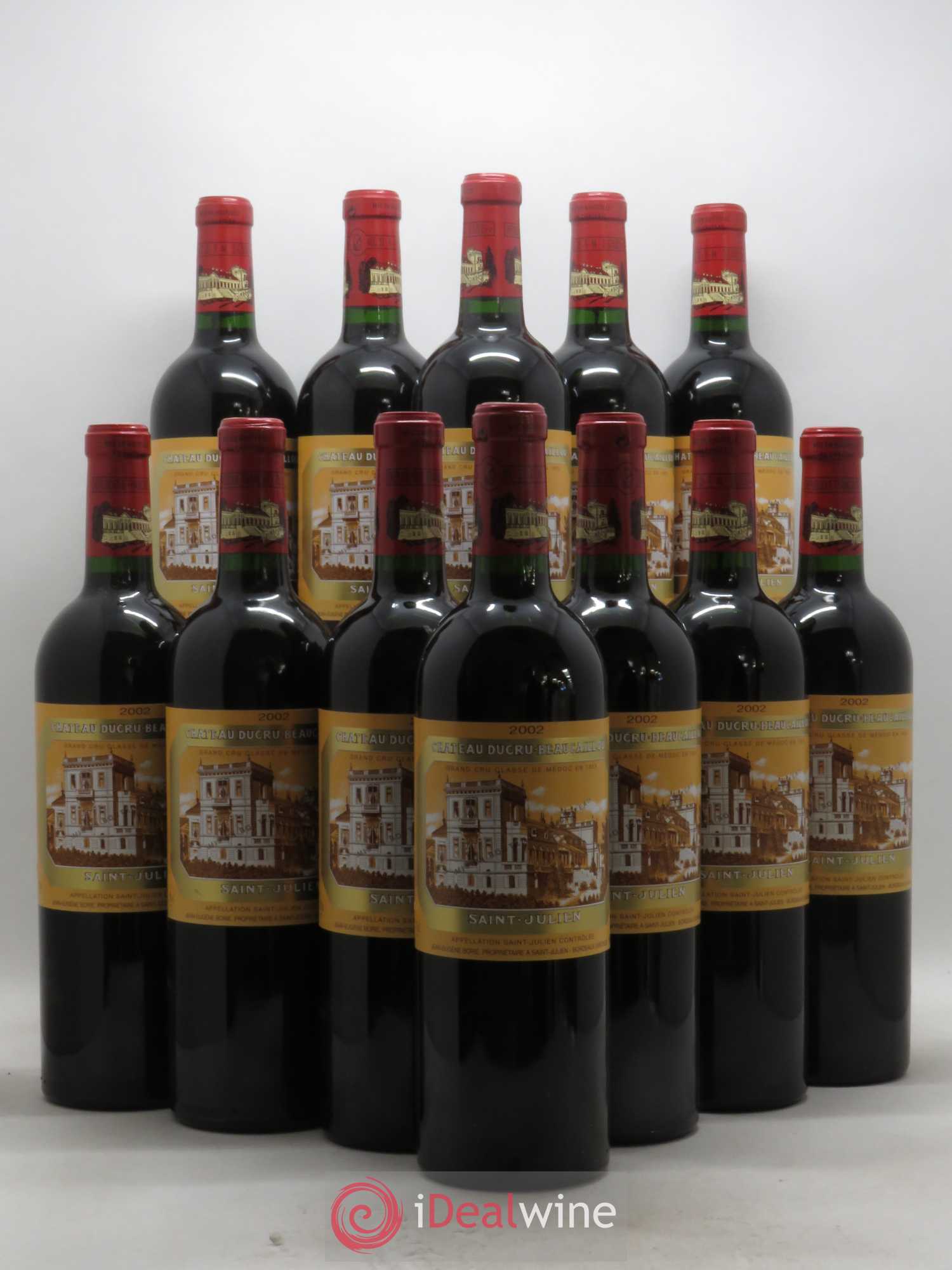 Château Ducru Beaucaillou 2ème Grand Cru Classé 2002 - Lot de 12 bouteilles - 0