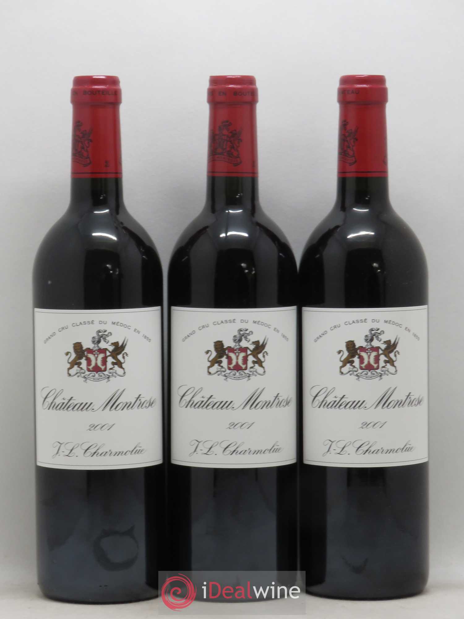 Château Montrose 2ème Grand Cru Classé 2001 - Lot de 12 bouteilles - 1