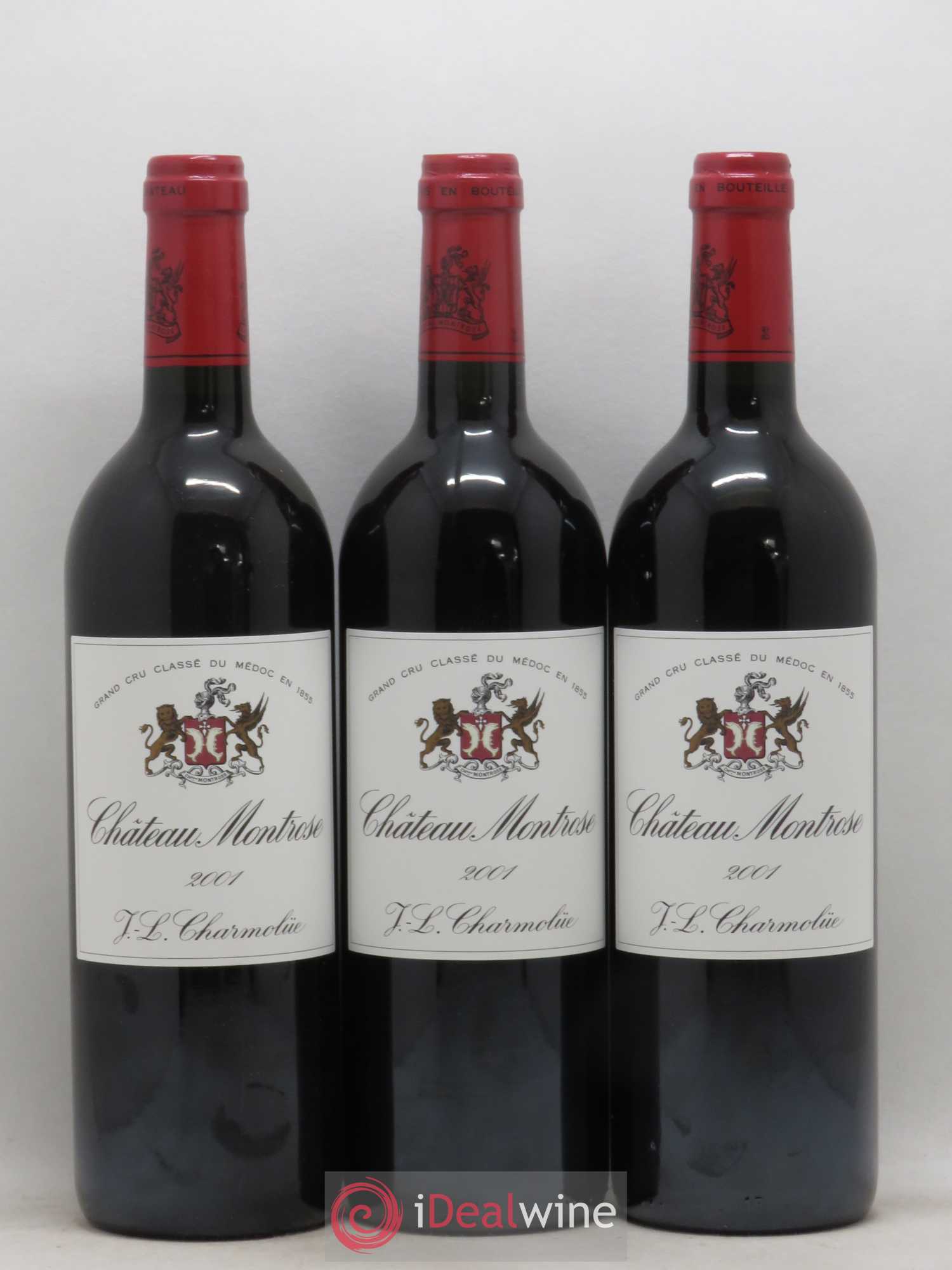 Château Montrose 2ème Grand Cru Classé 2001 - Lot de 12 bouteilles - 2